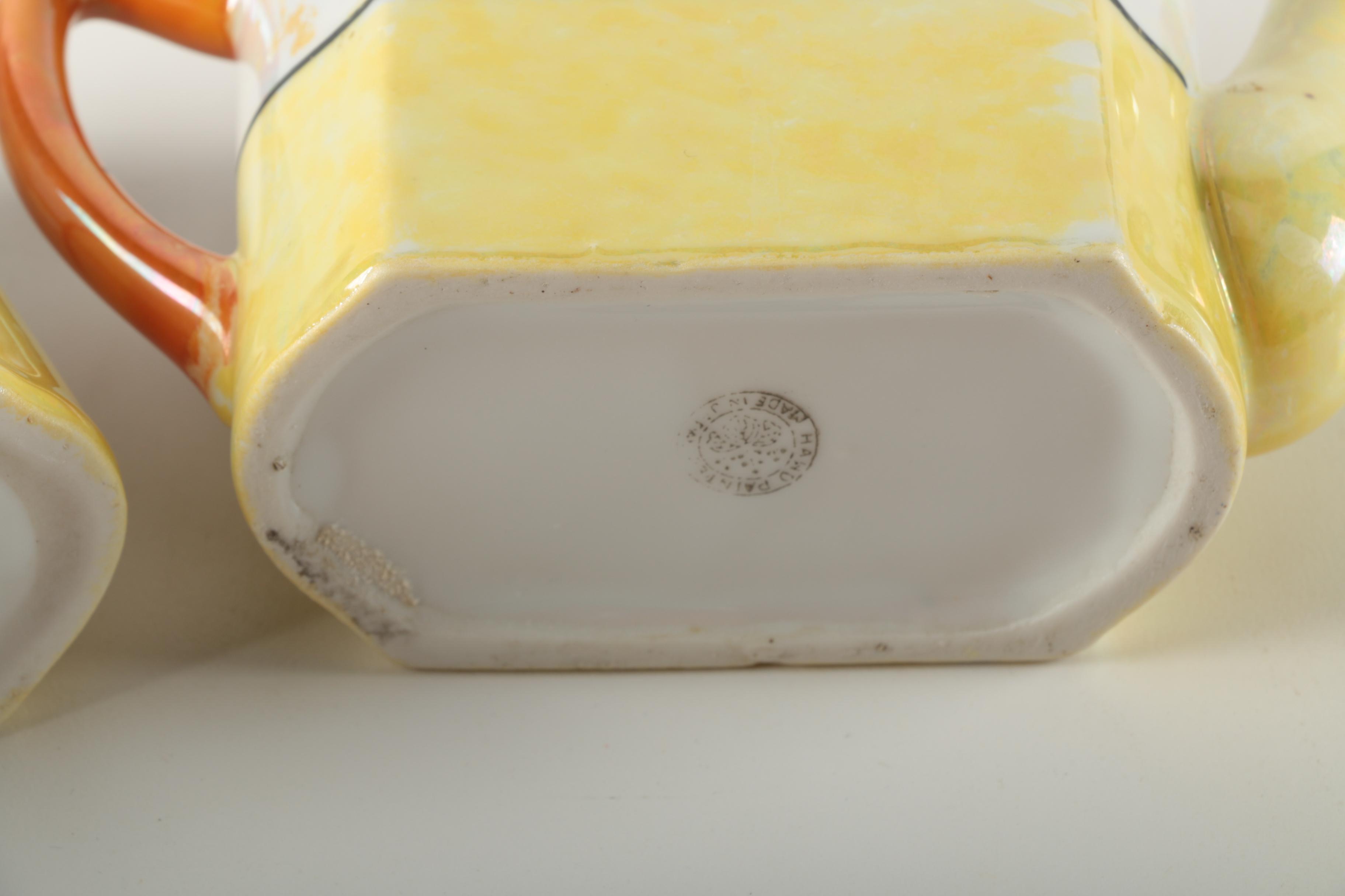 Japanese Teapot and Hot Water Pot Set