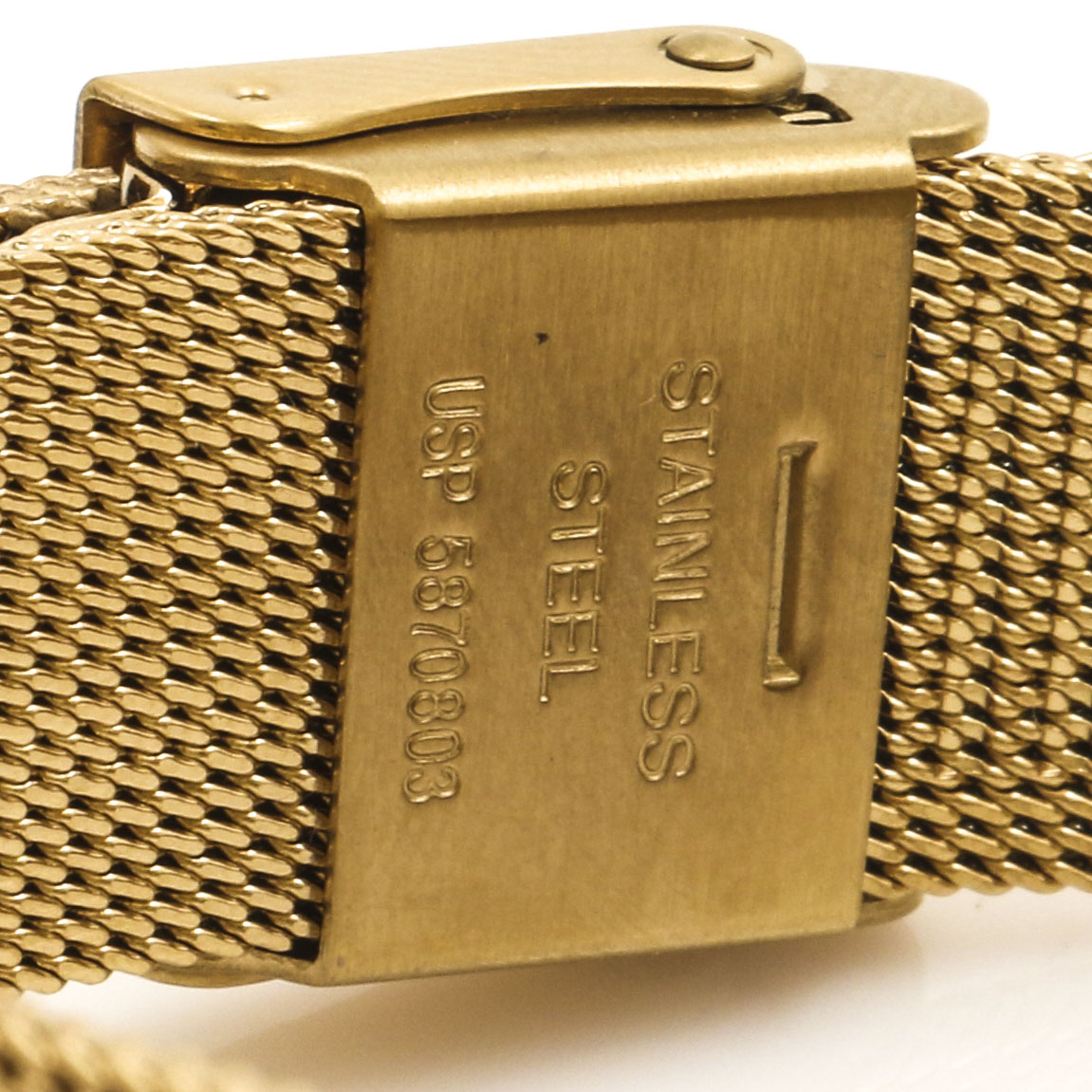 Skagen Denmark Gold Tone Analog Watch