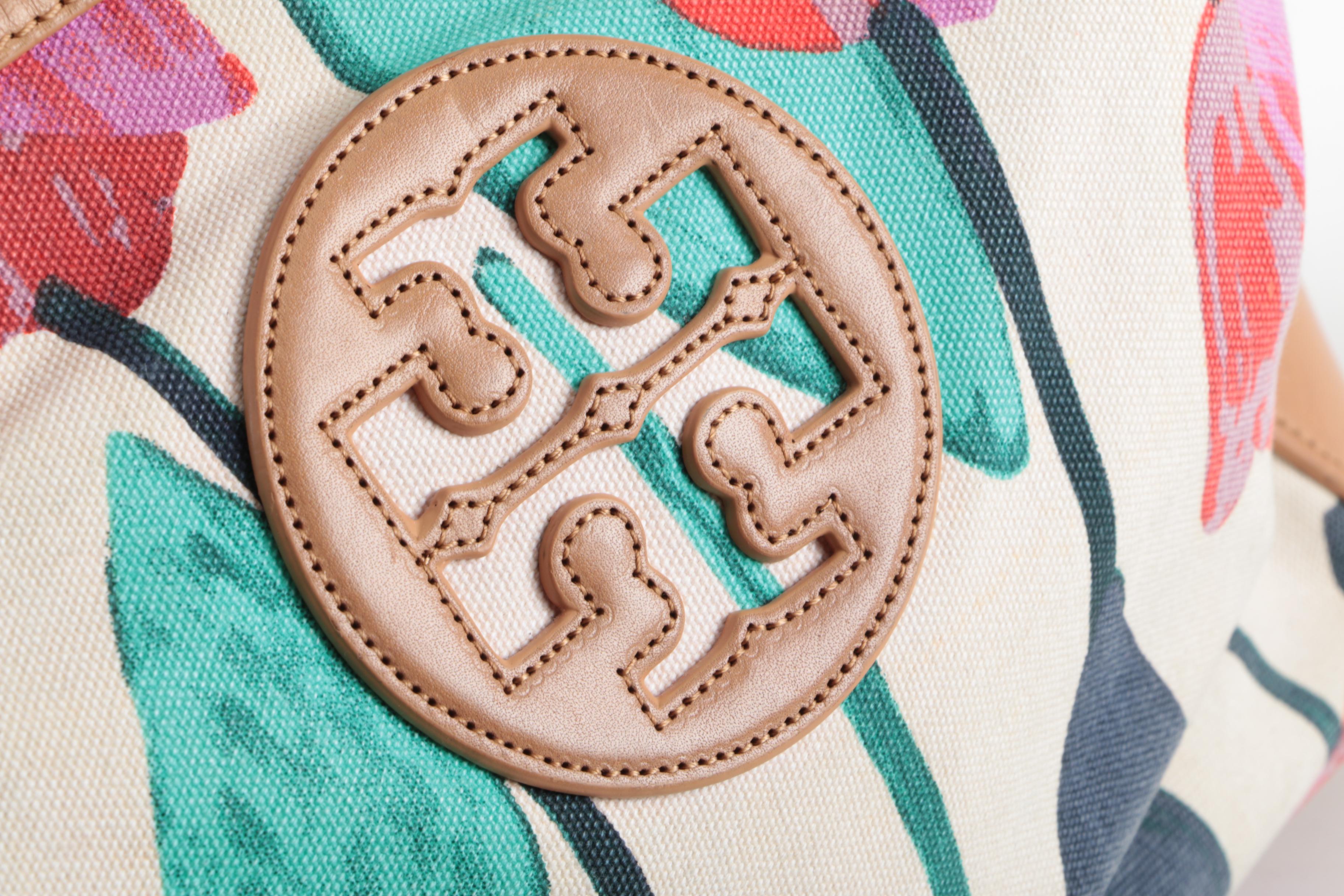Tory Burch Floral Tote Bag