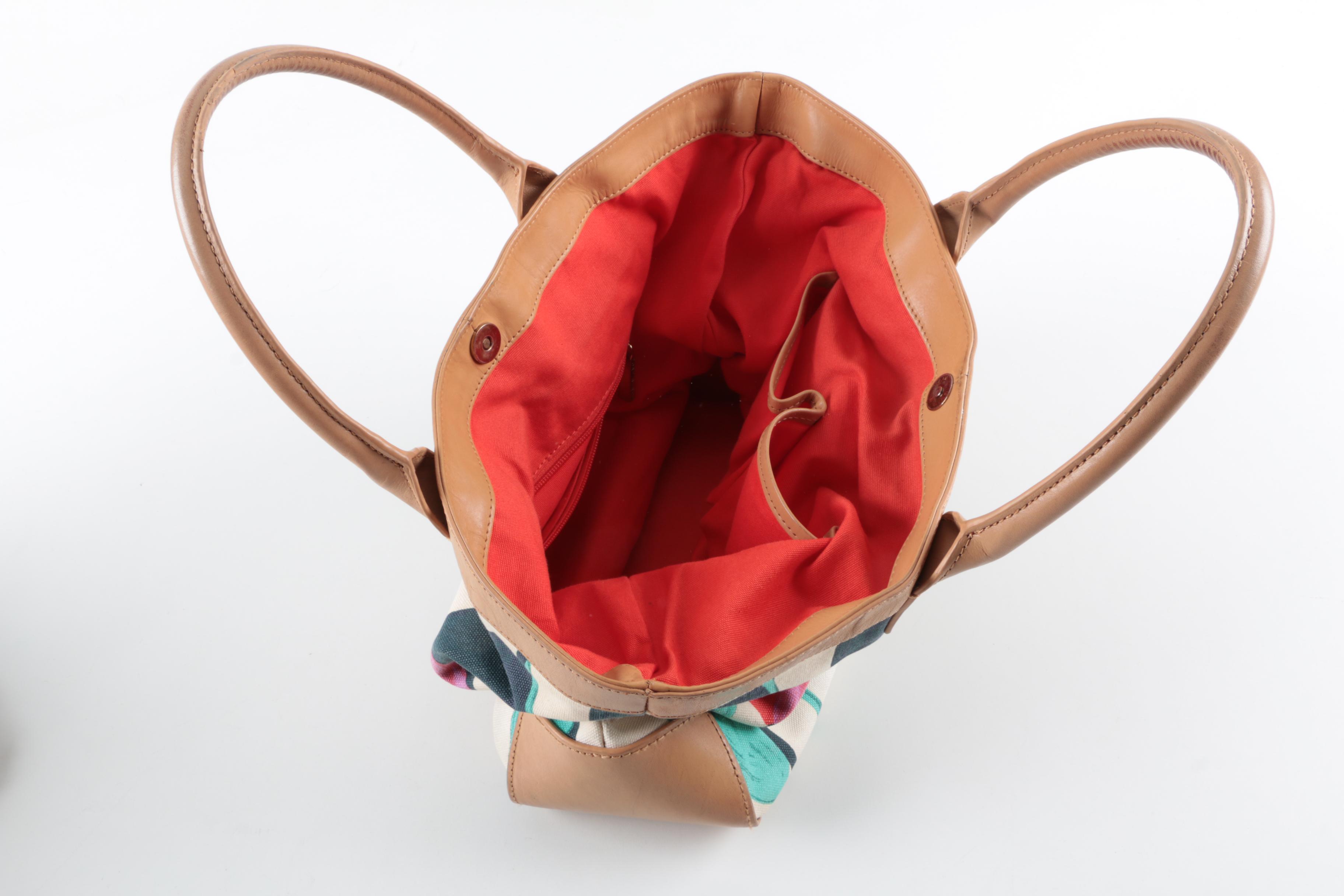 Tory Burch Floral Tote Bag