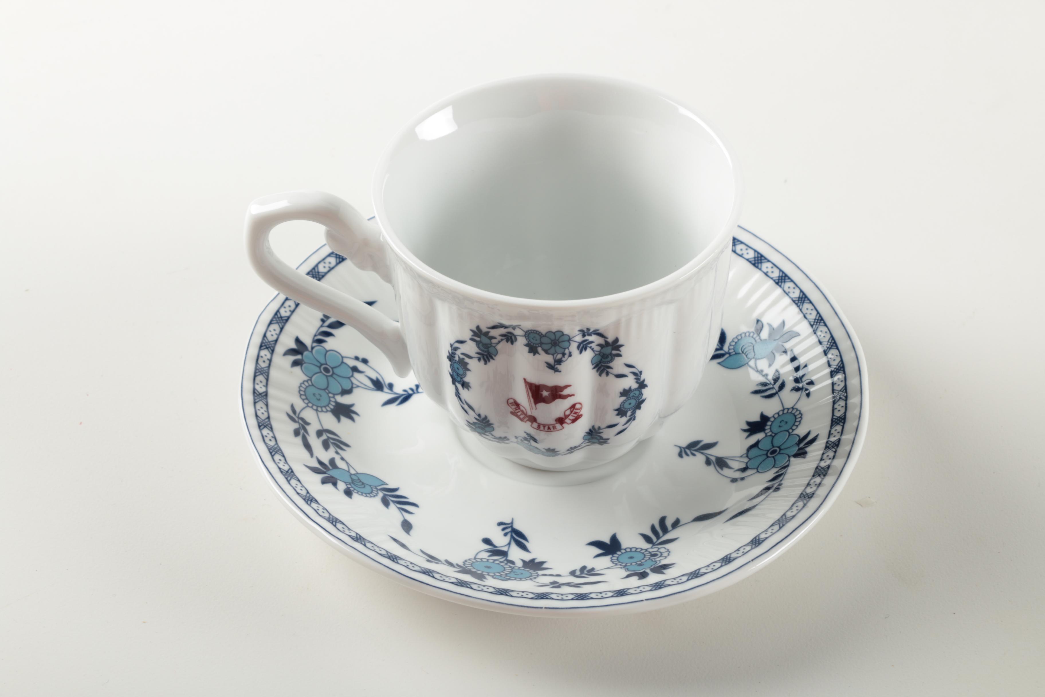 Assorted Teacups and Saucers