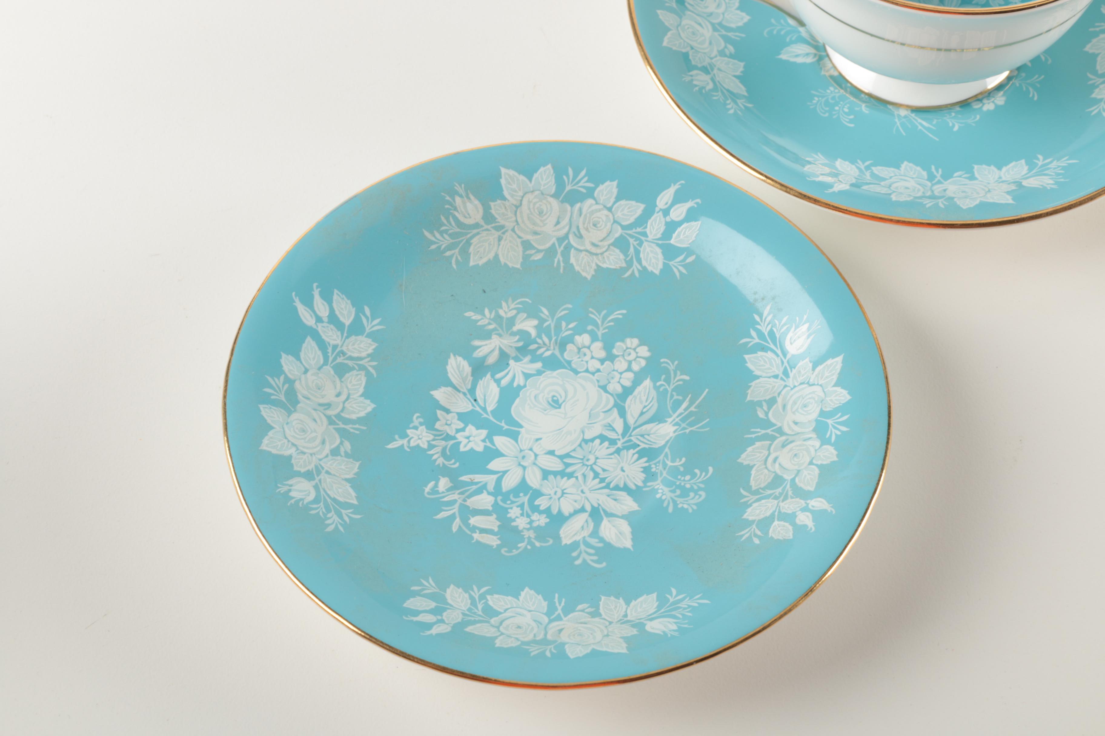 Assorted Teacups and Saucers