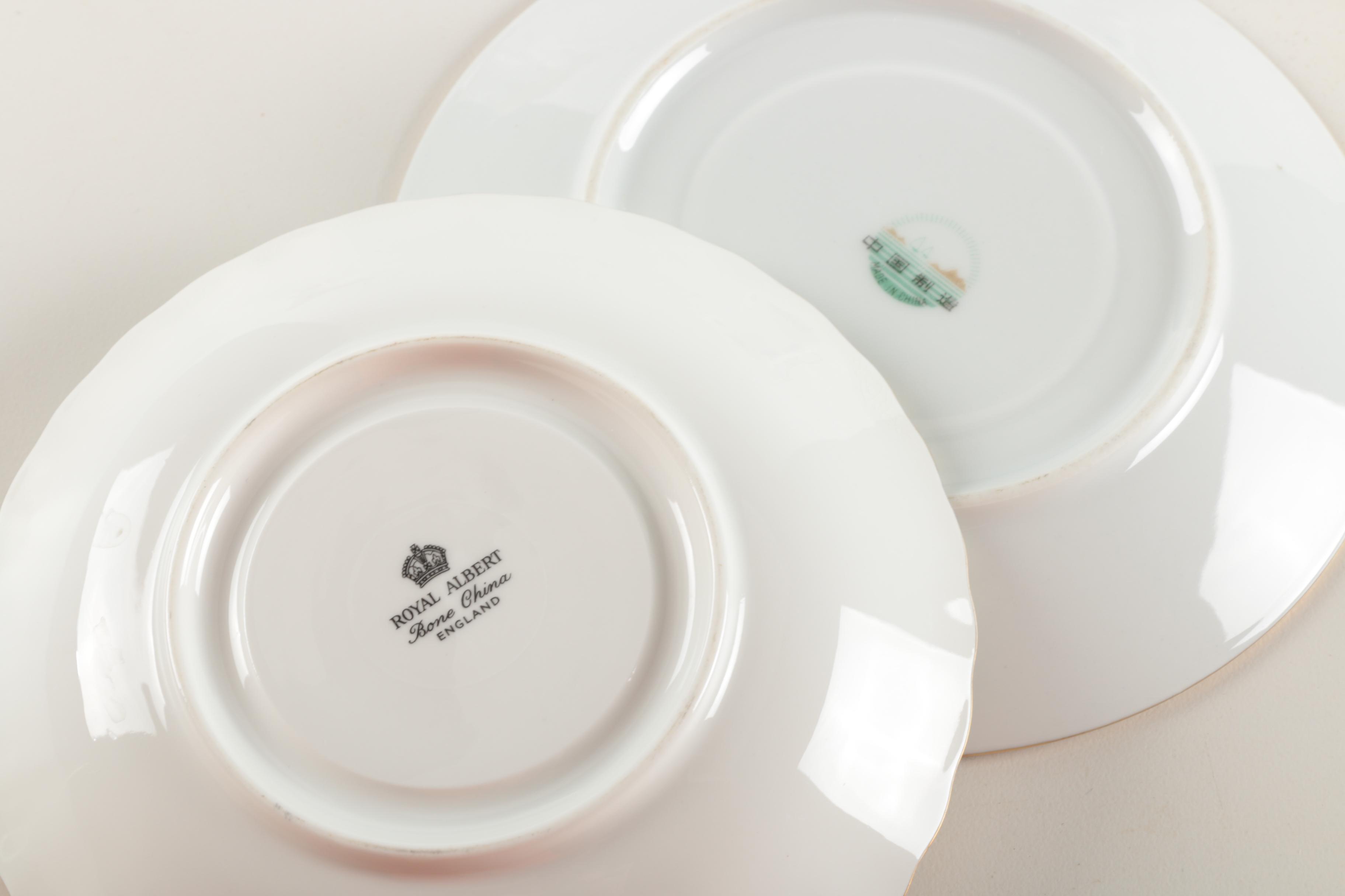 Assorted Teacups and Saucers