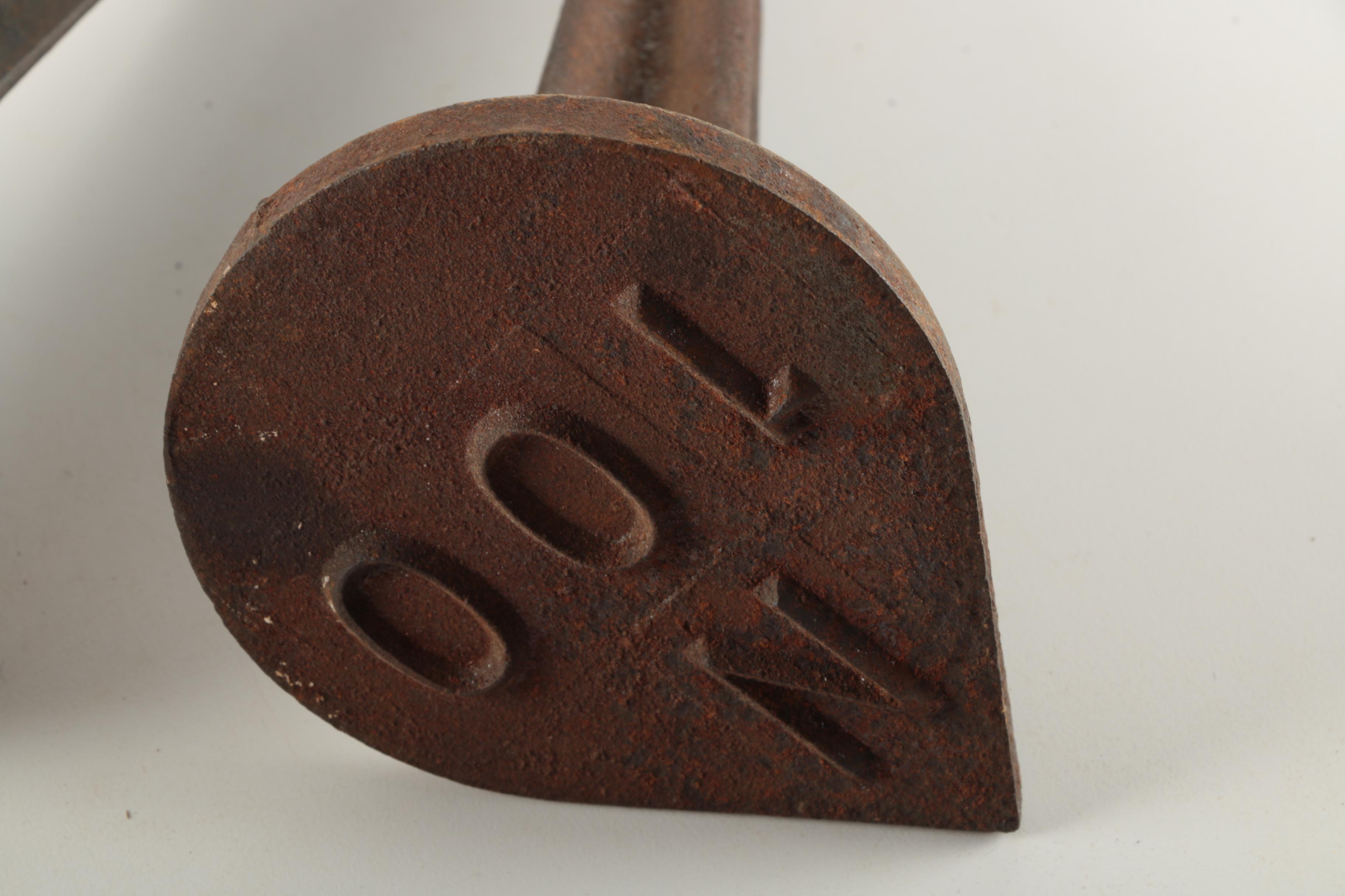 Vintage Cast Iron Spikes