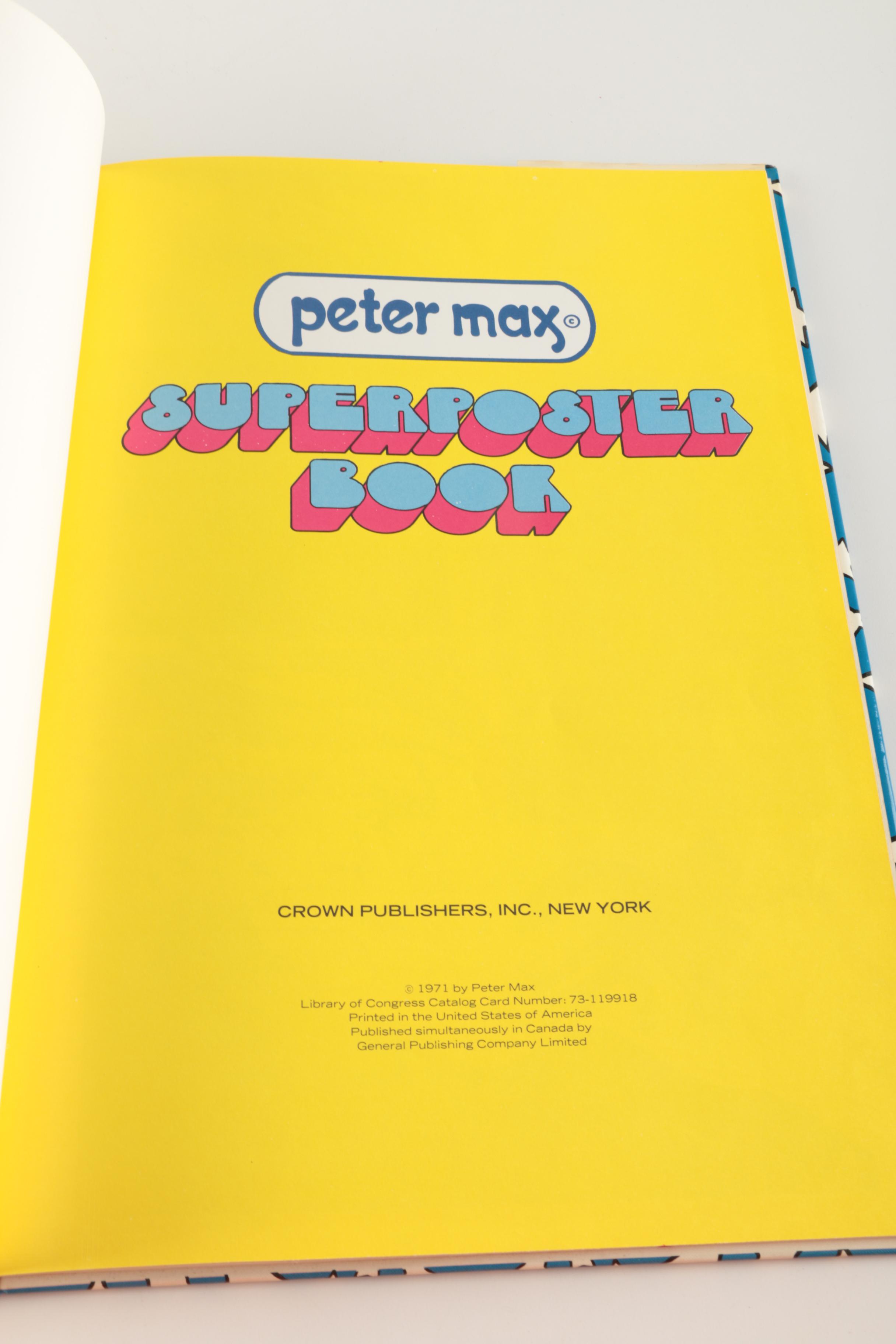 1971 "Peter Max Superposter Book"
