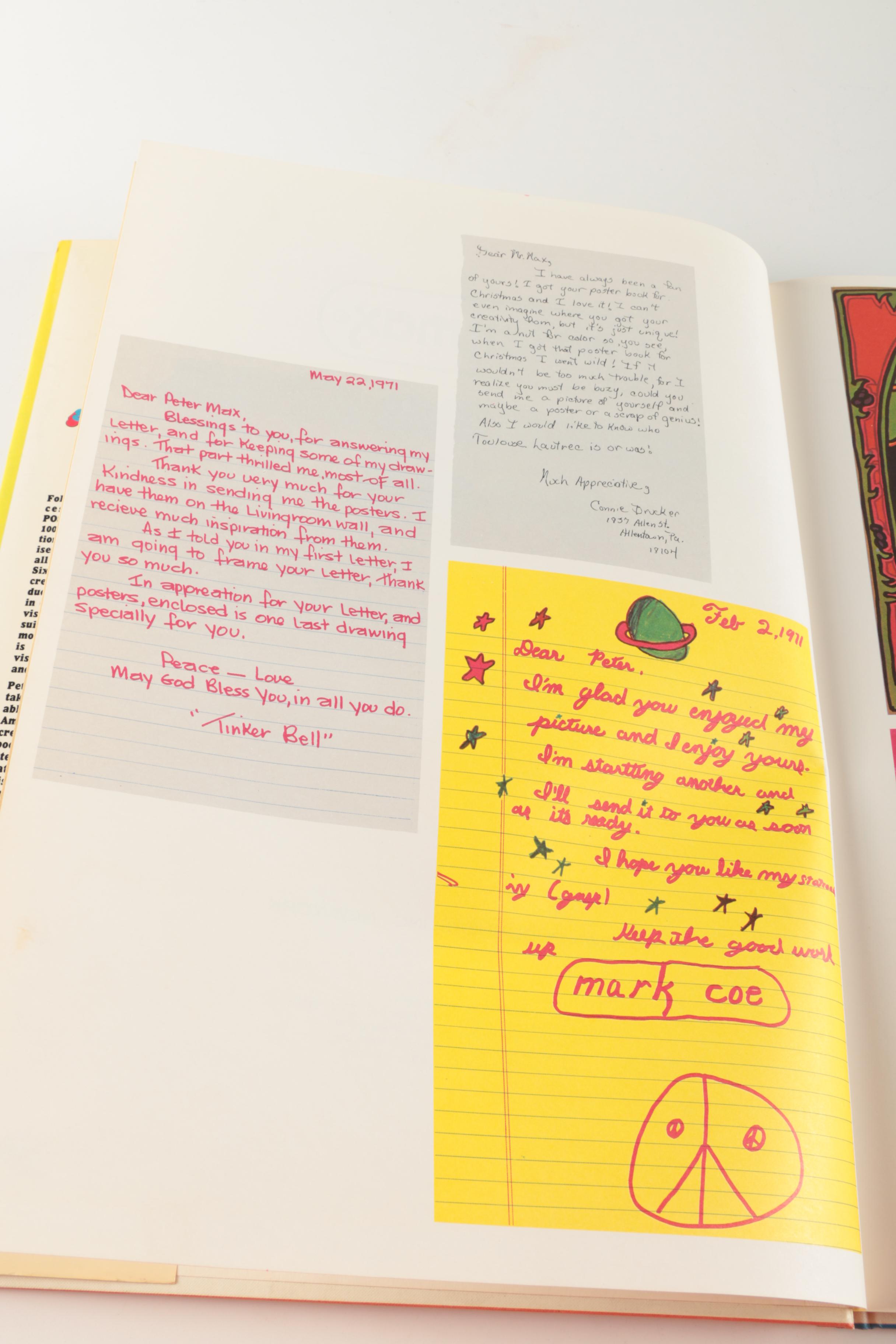 1971 "Peter Max Superposter Book"