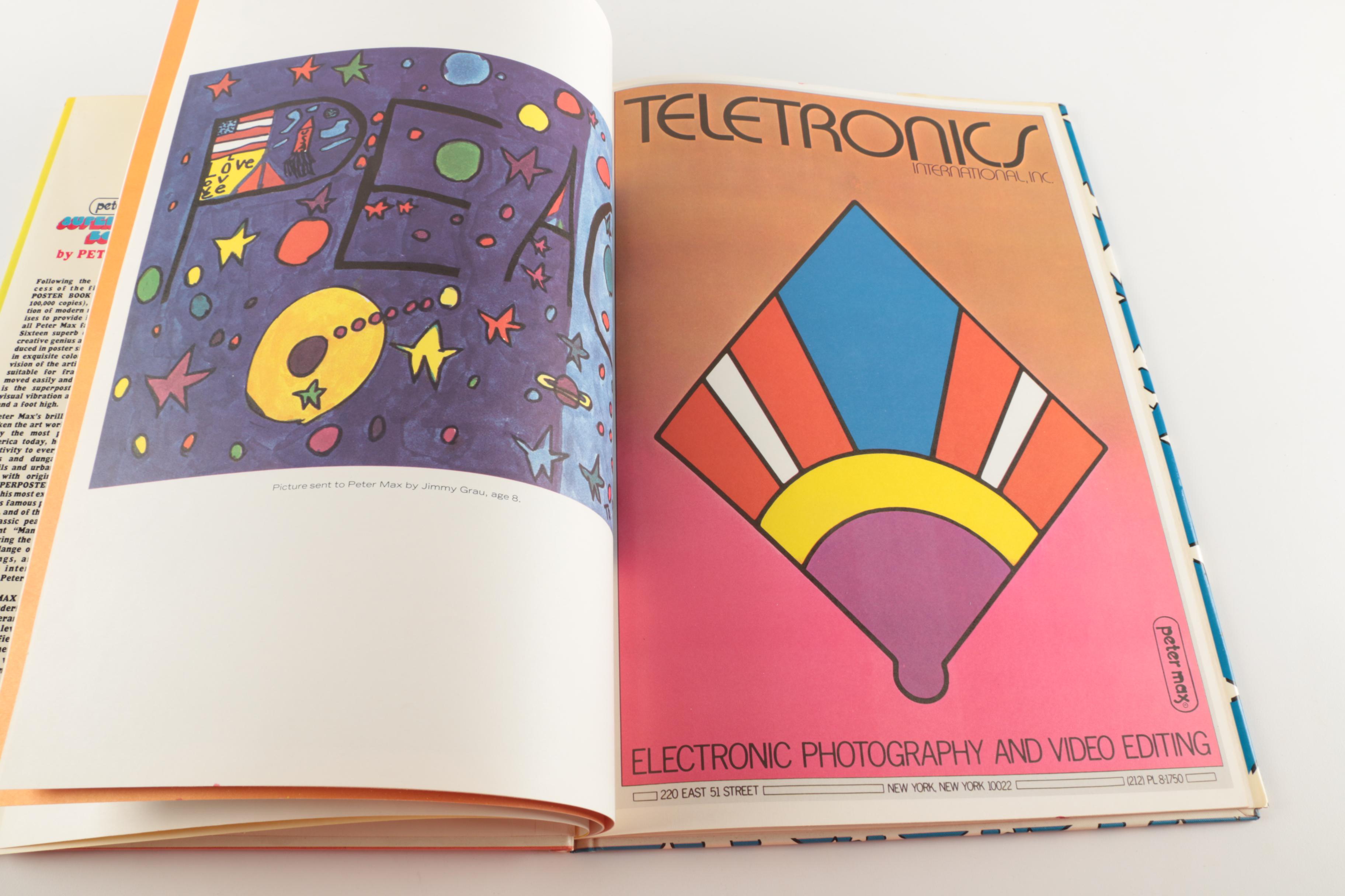 1971 "Peter Max Superposter Book"