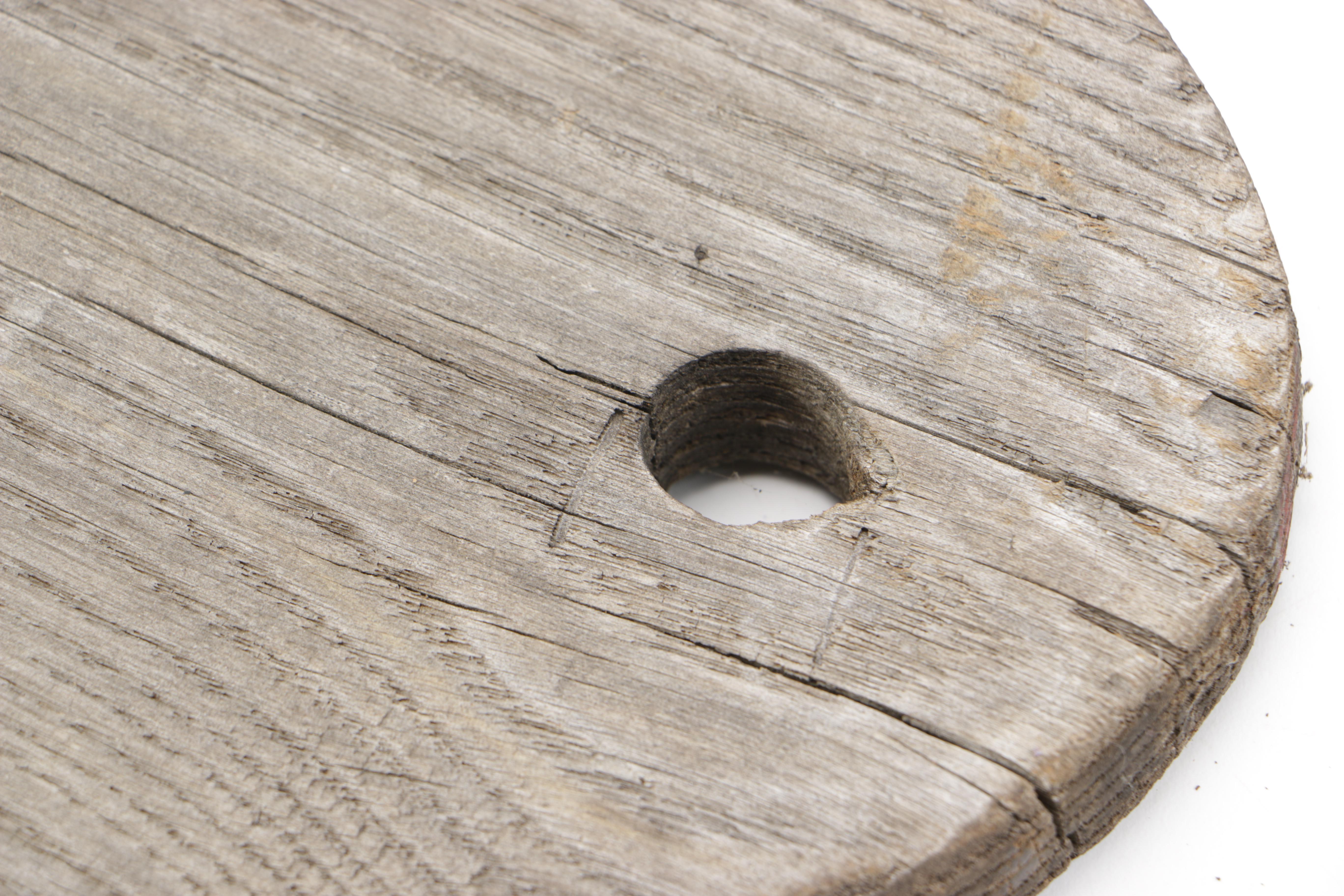 Vintage Wood and Metal Cherry Stoner