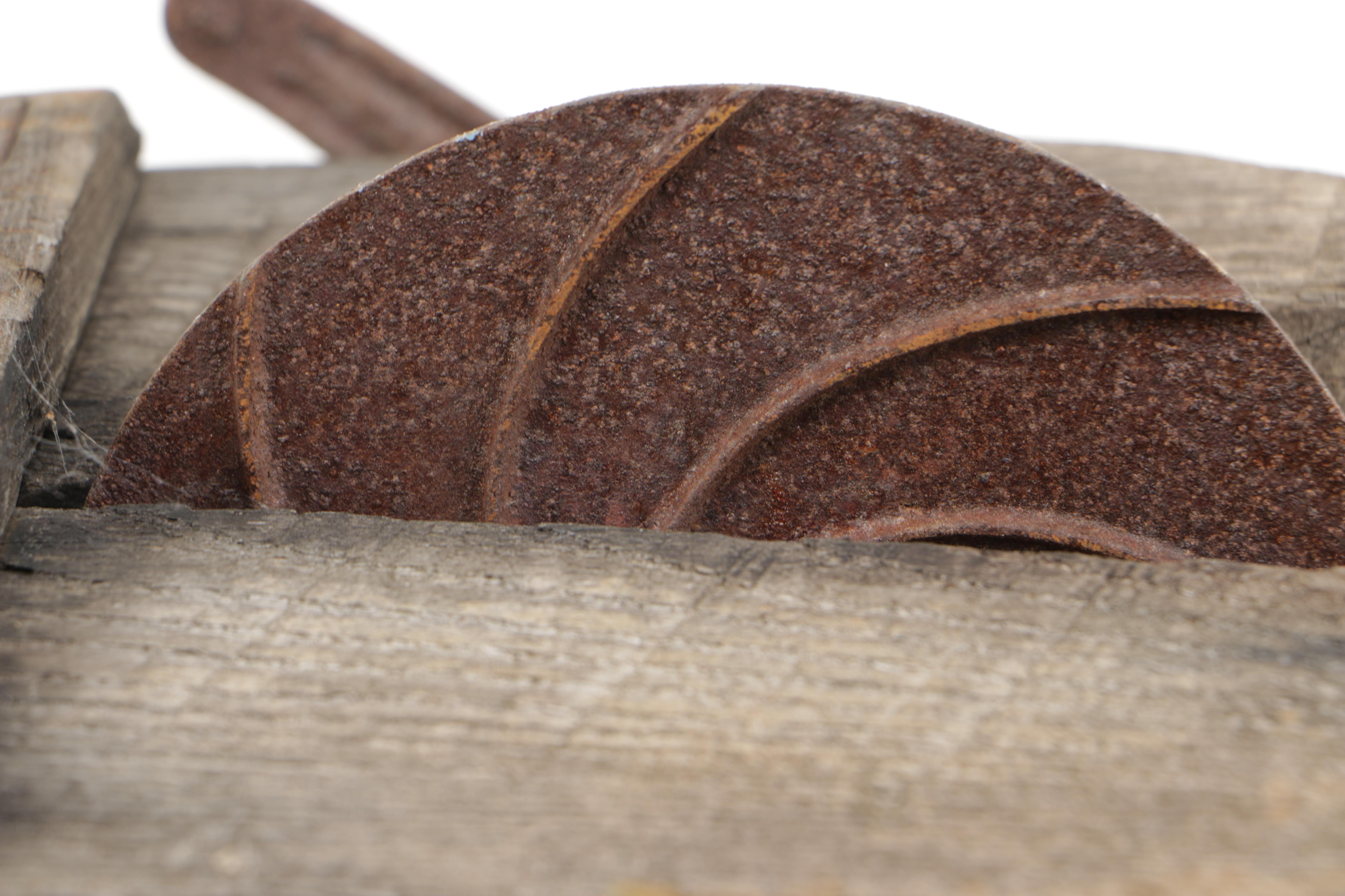 Vintage Wood and Metal Cherry Stoner
