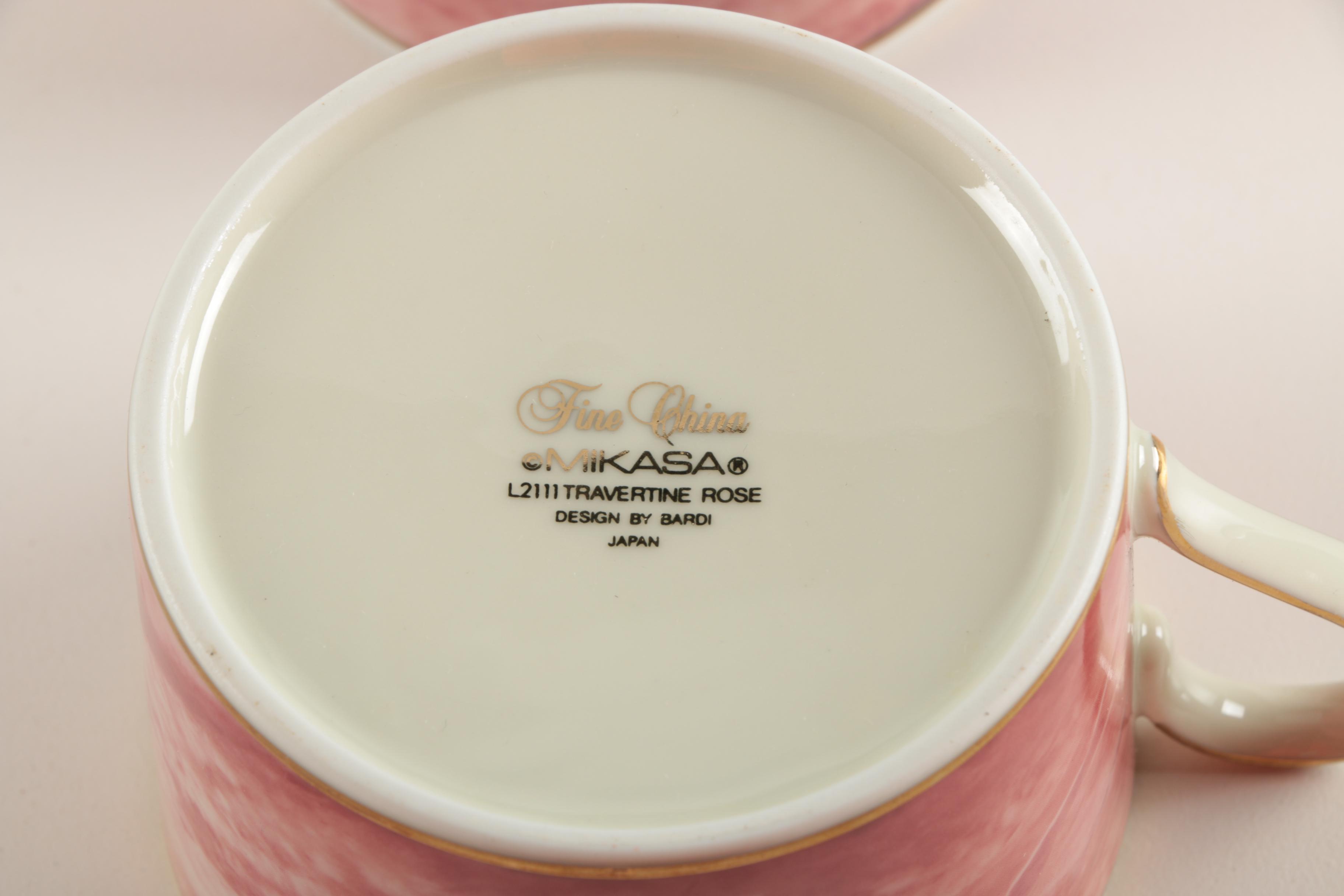 Mikasa "Travertine Rose" Tableware