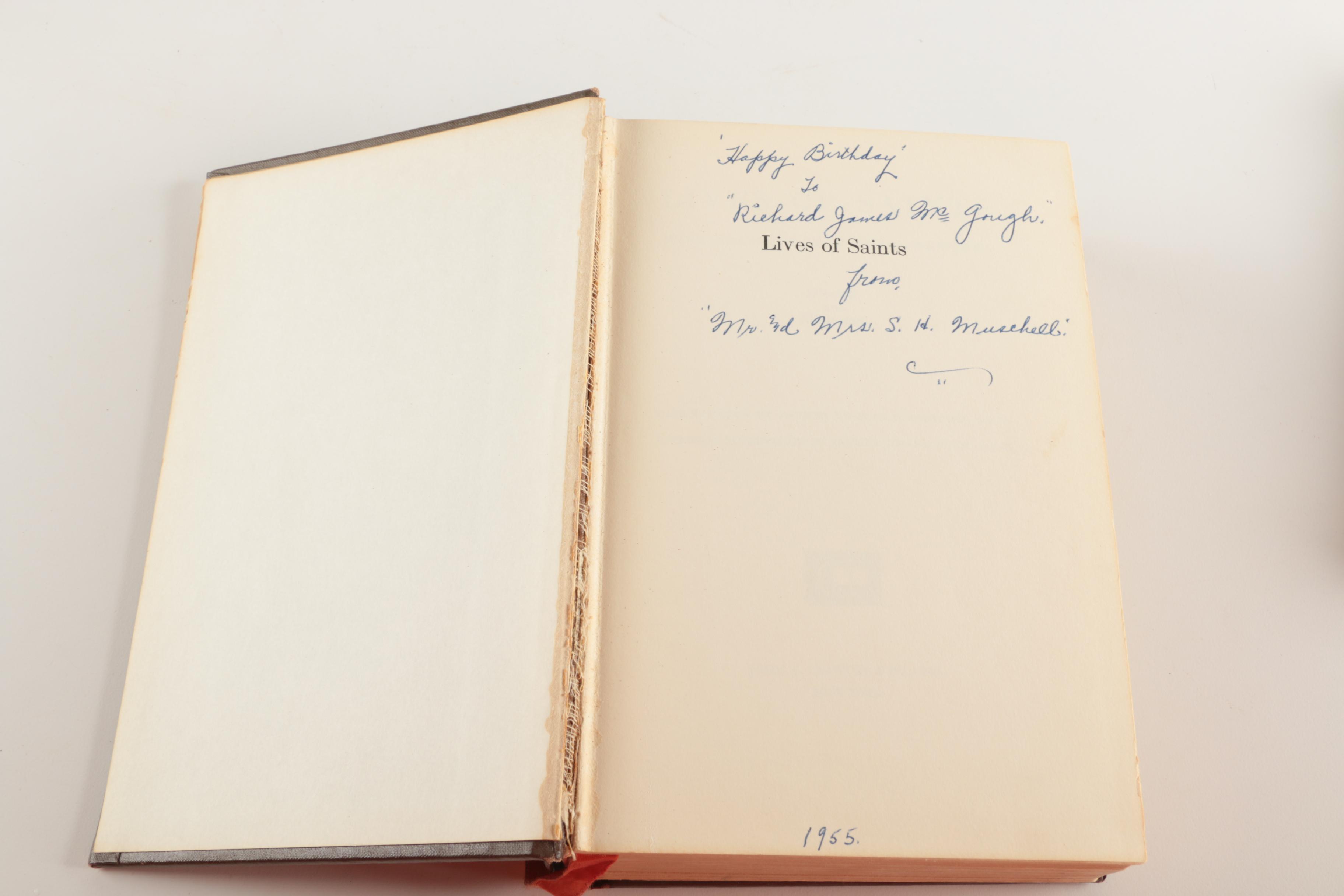 Pair of Vintage Religious Books