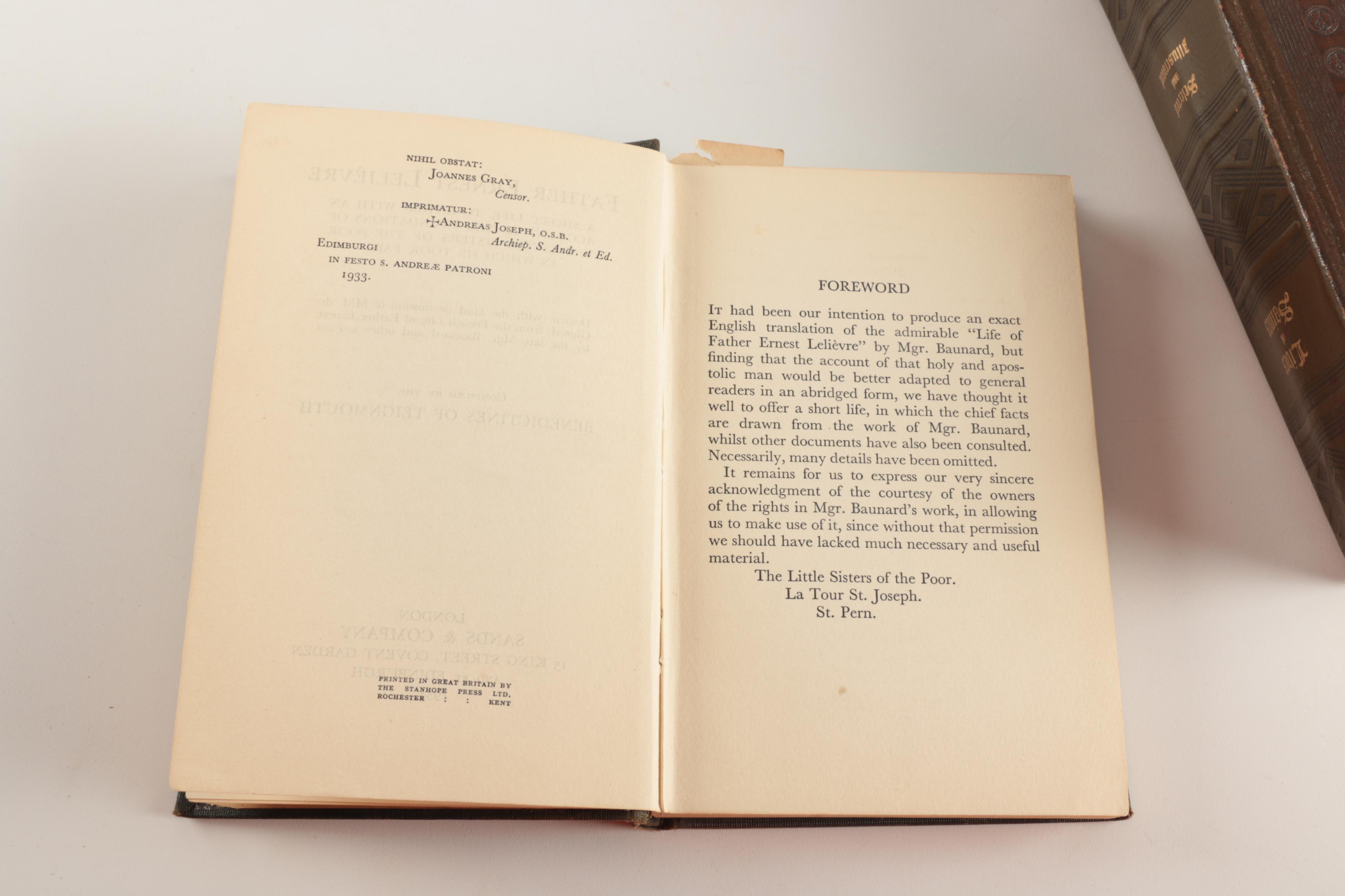 Pair of Vintage Religious Books