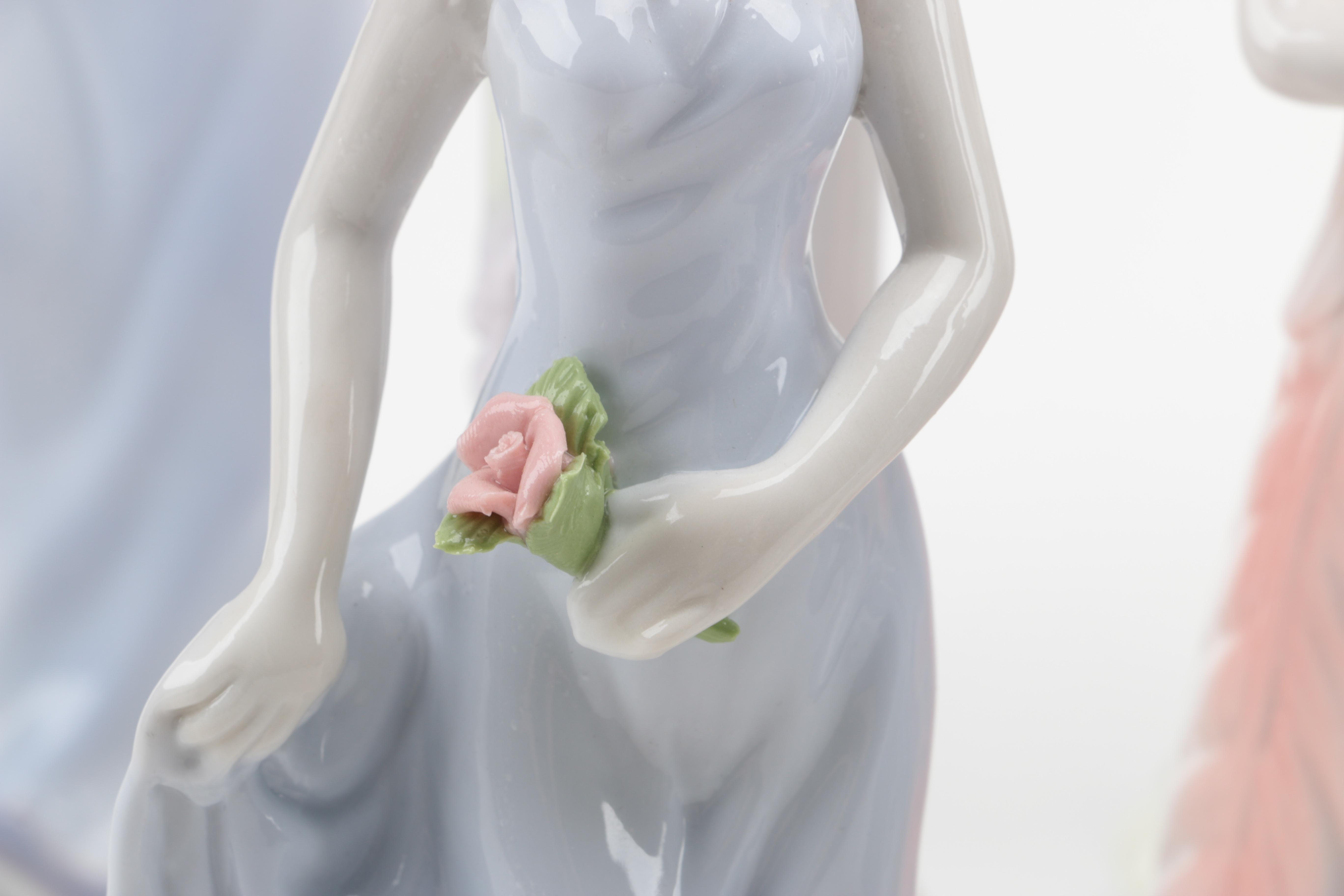 Porcelain Ladies Figurines Including Mallorca and K's Collection