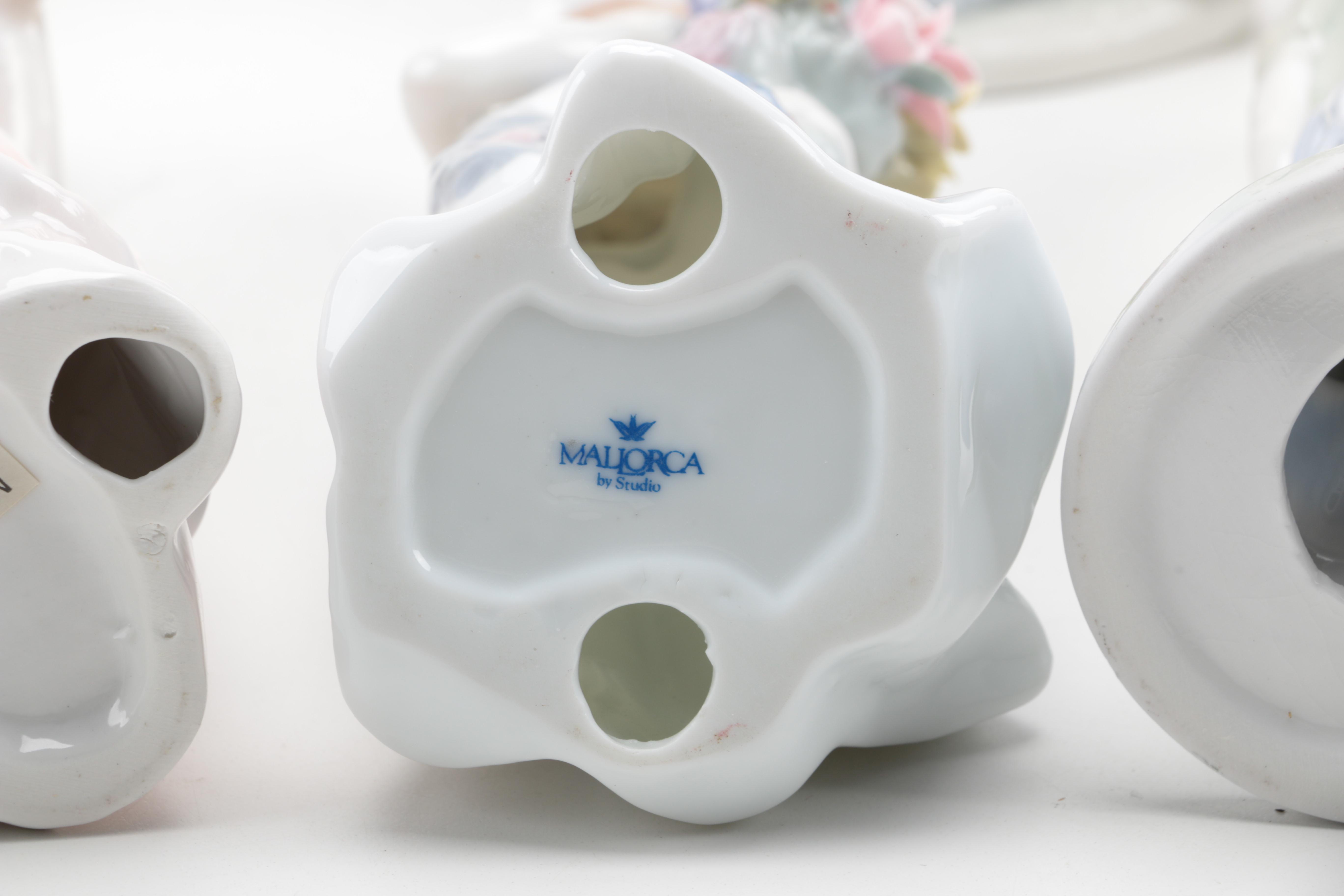 Porcelain Ladies Figurines Including Mallorca and K's Collection