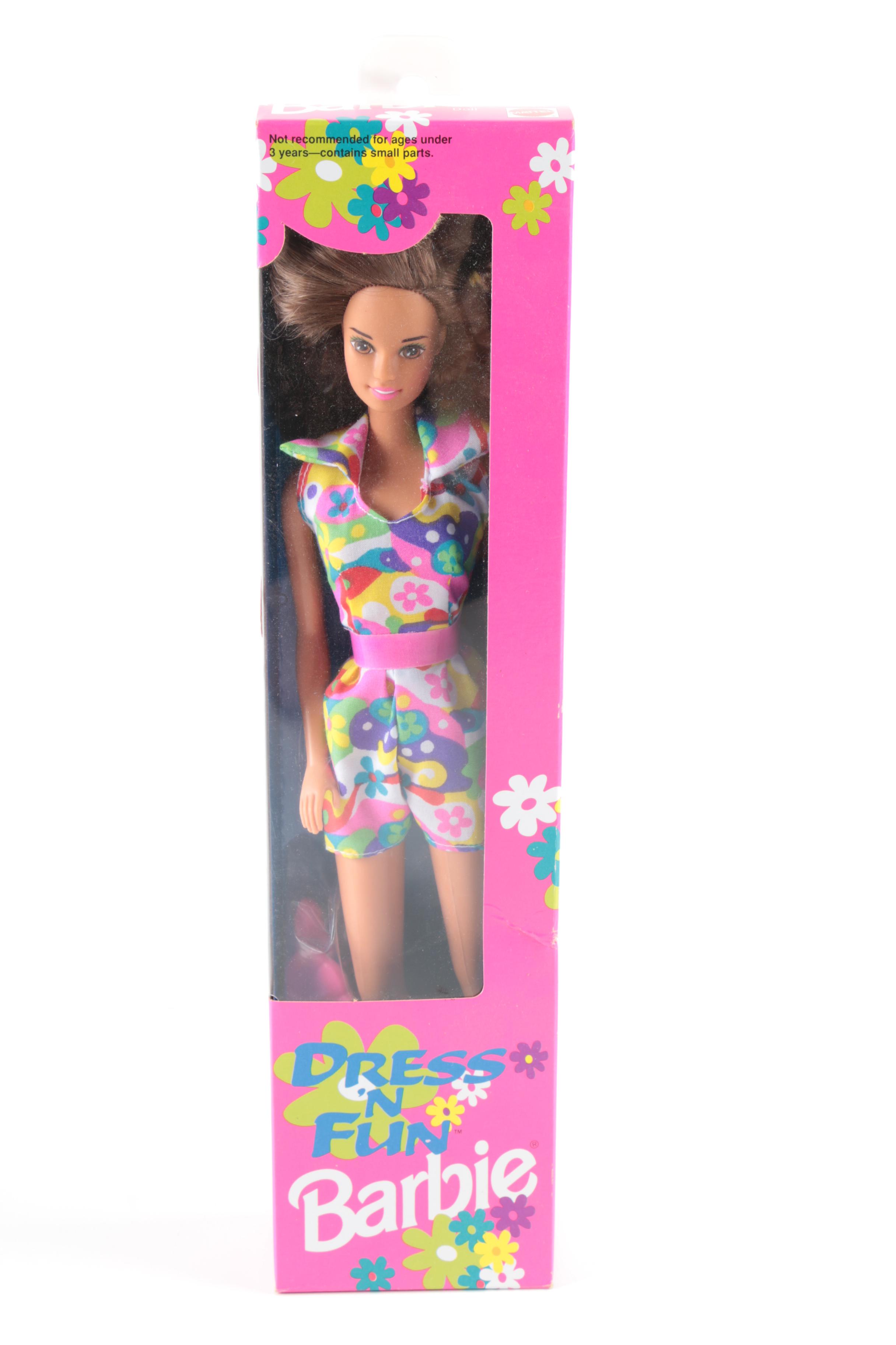 Collection of Barbie and Kelly Dolls