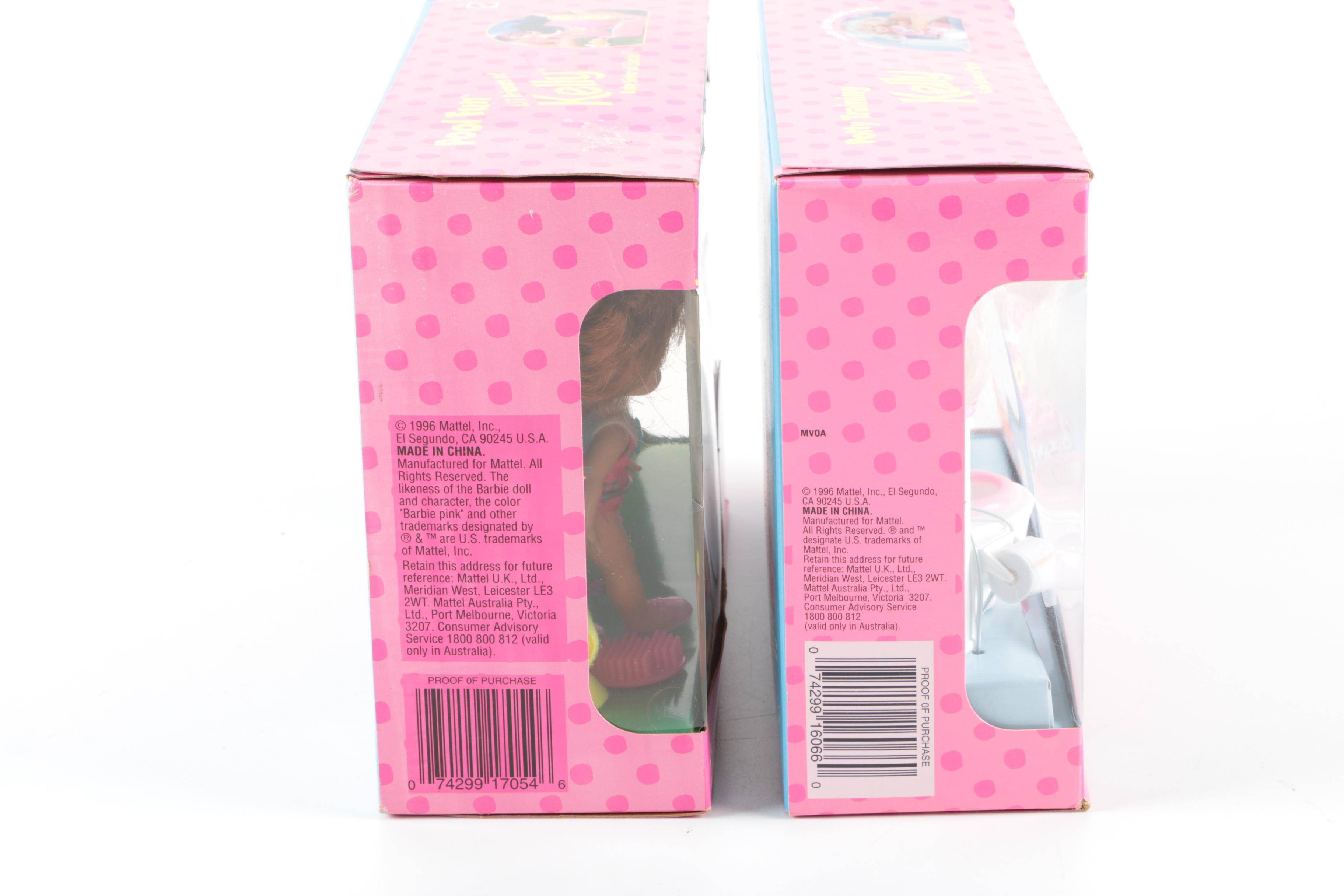 Collection of Barbie and Kelly Dolls