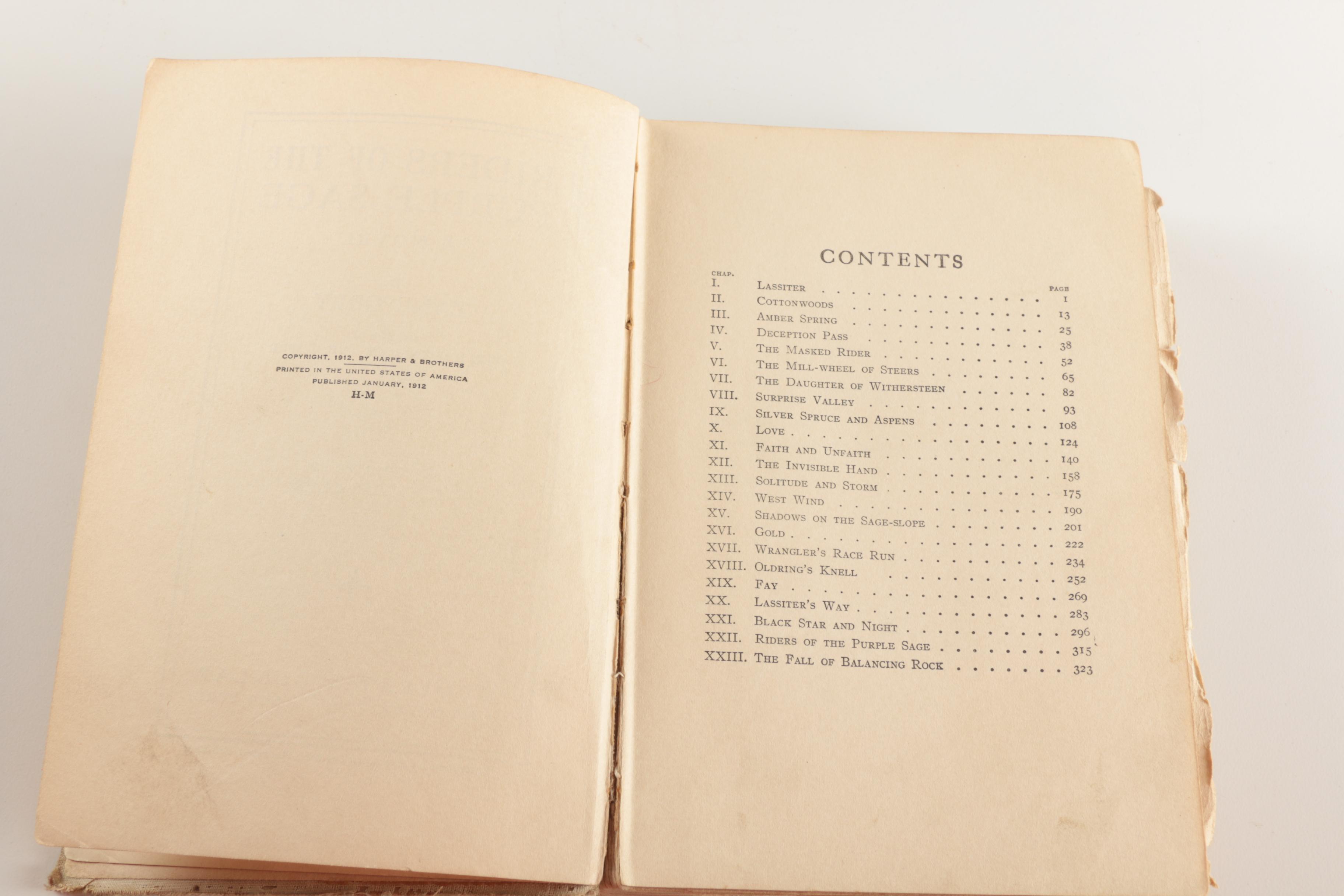 Assortment of Early 20th Century Novels