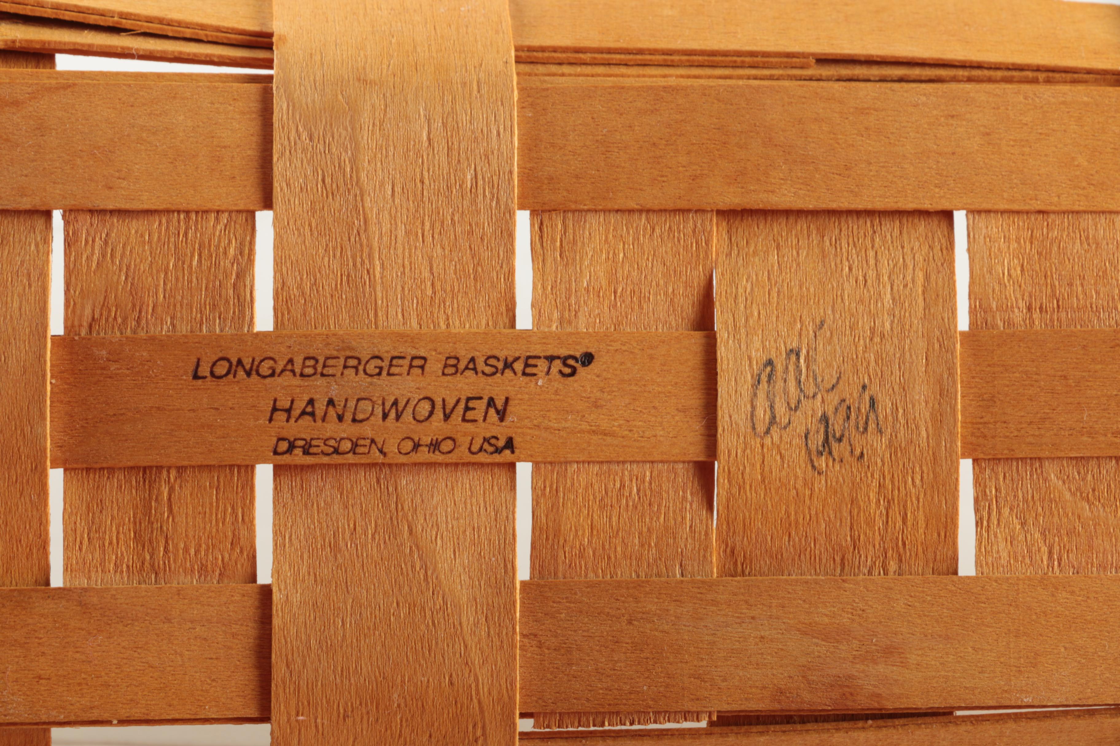 1999 and 2000 Longaberger Baskets