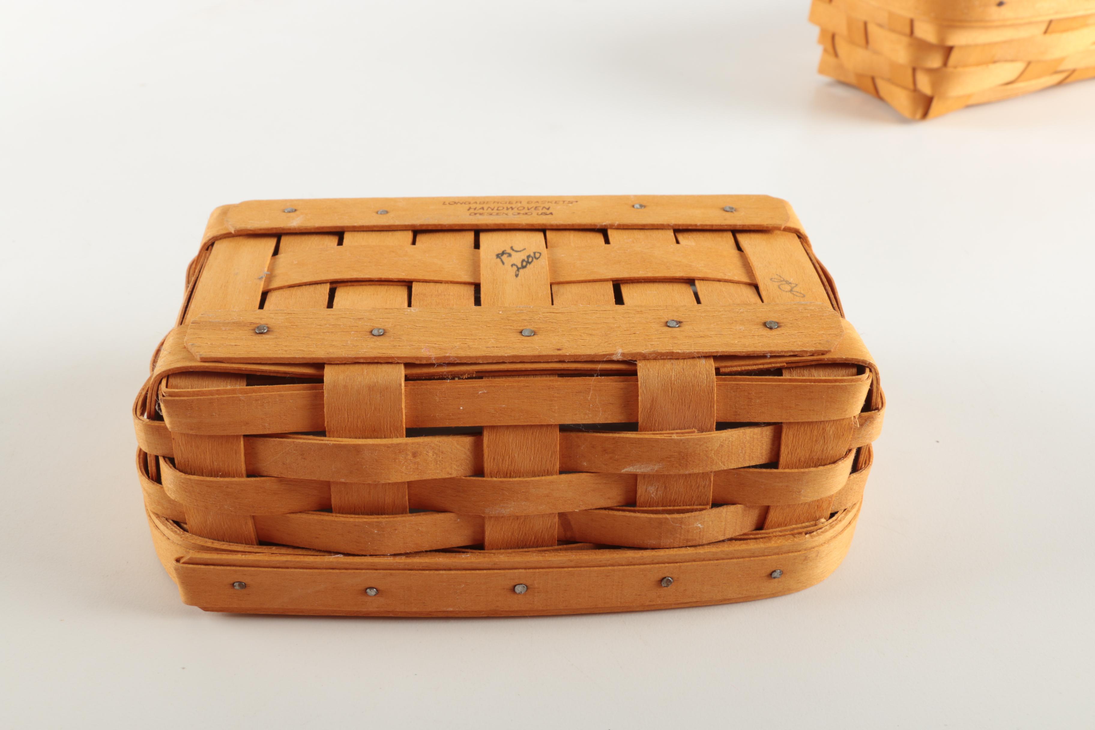 1999 and 2000 Longaberger Baskets
