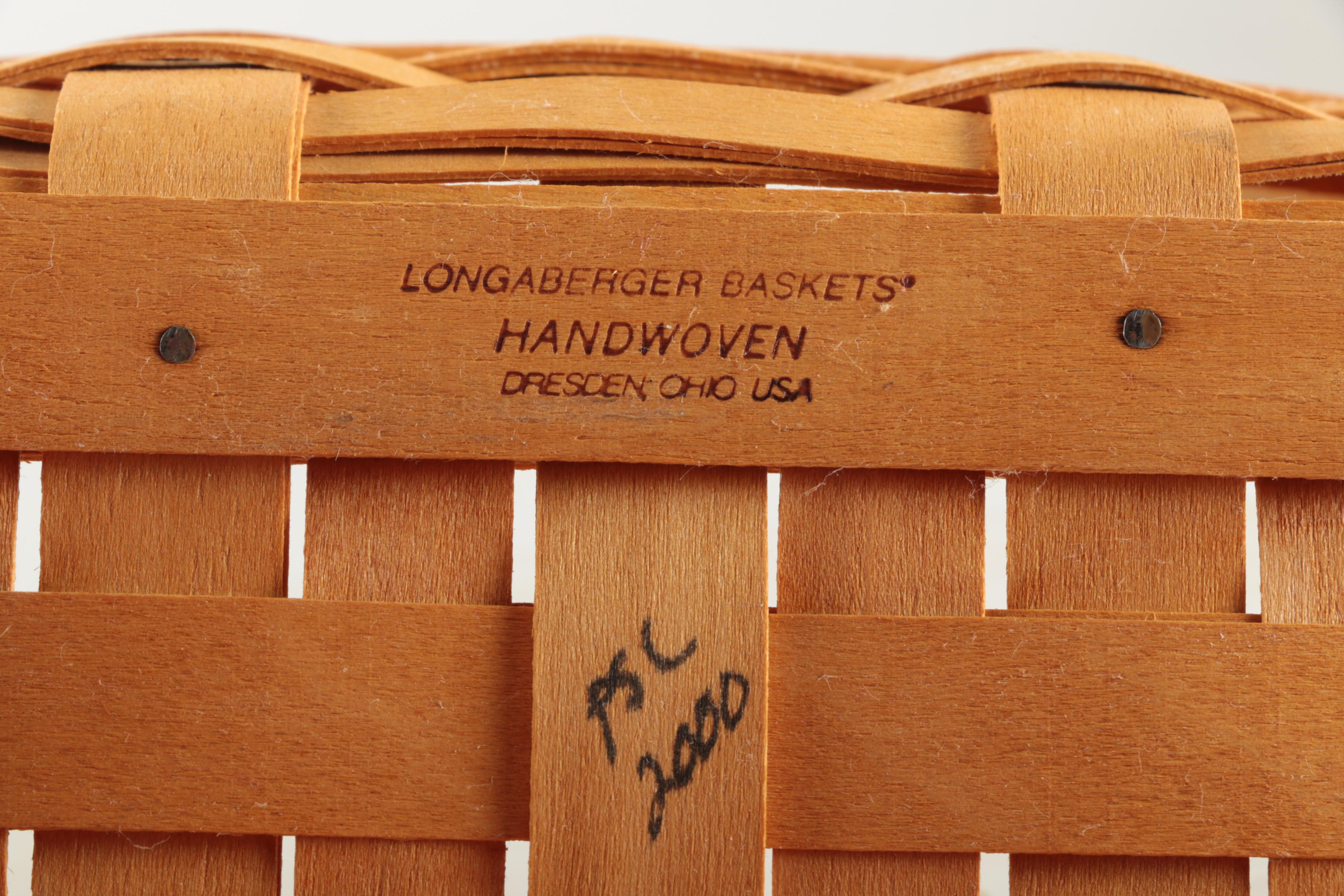 1999 and 2000 Longaberger Baskets