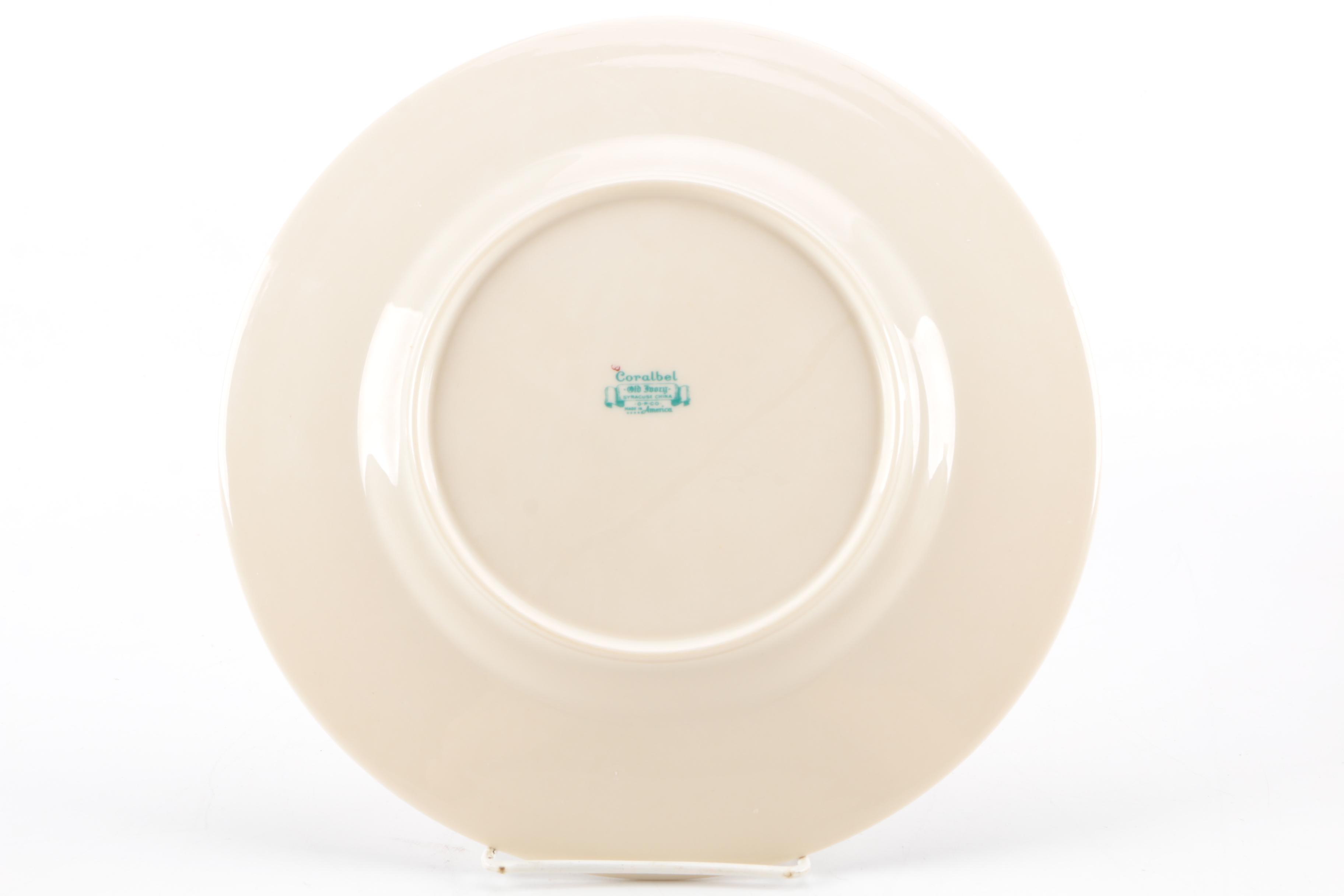 Syracuse "Coralbel" China