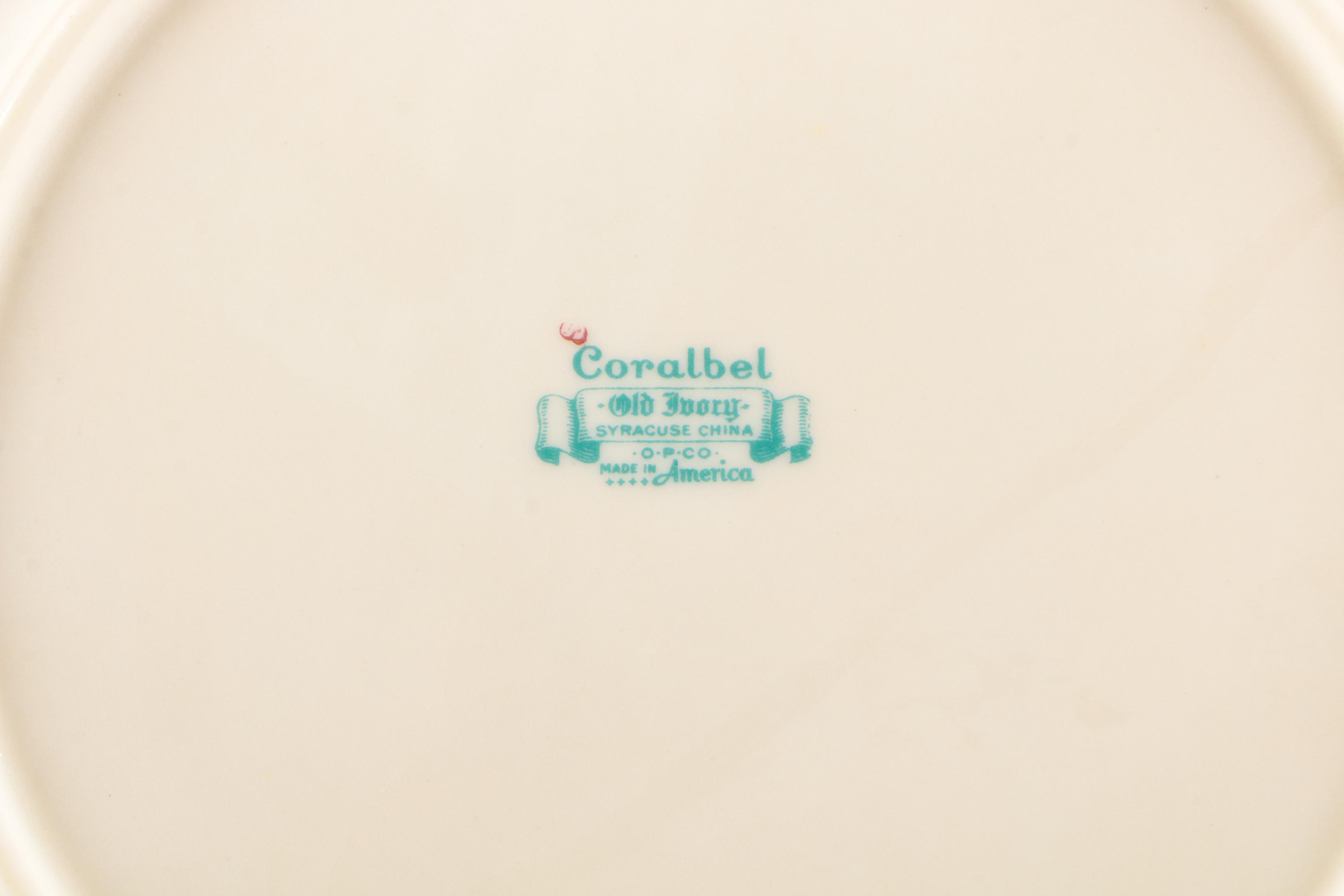 Syracuse "Coralbel" China