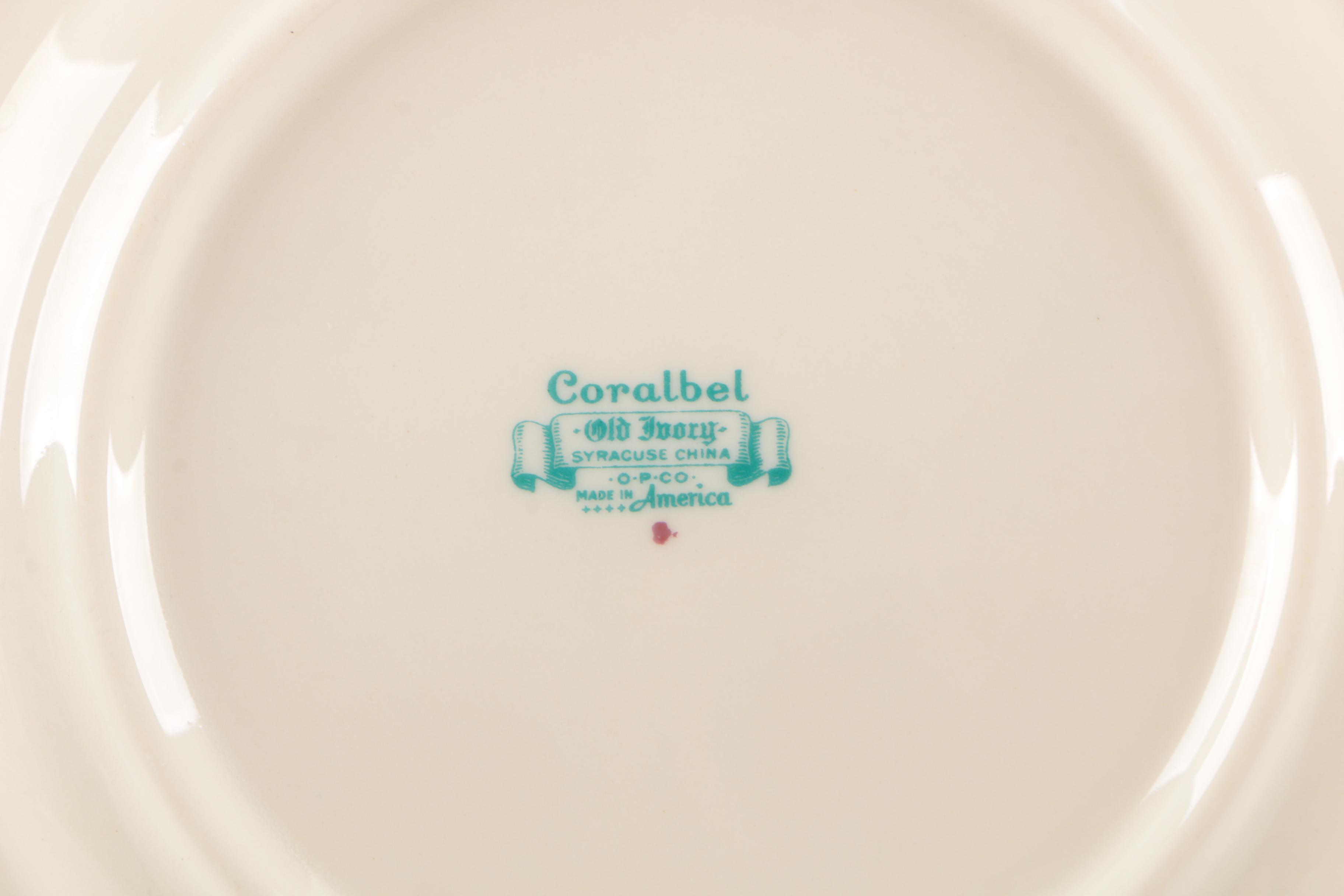 Syracuse "Coralbel" China