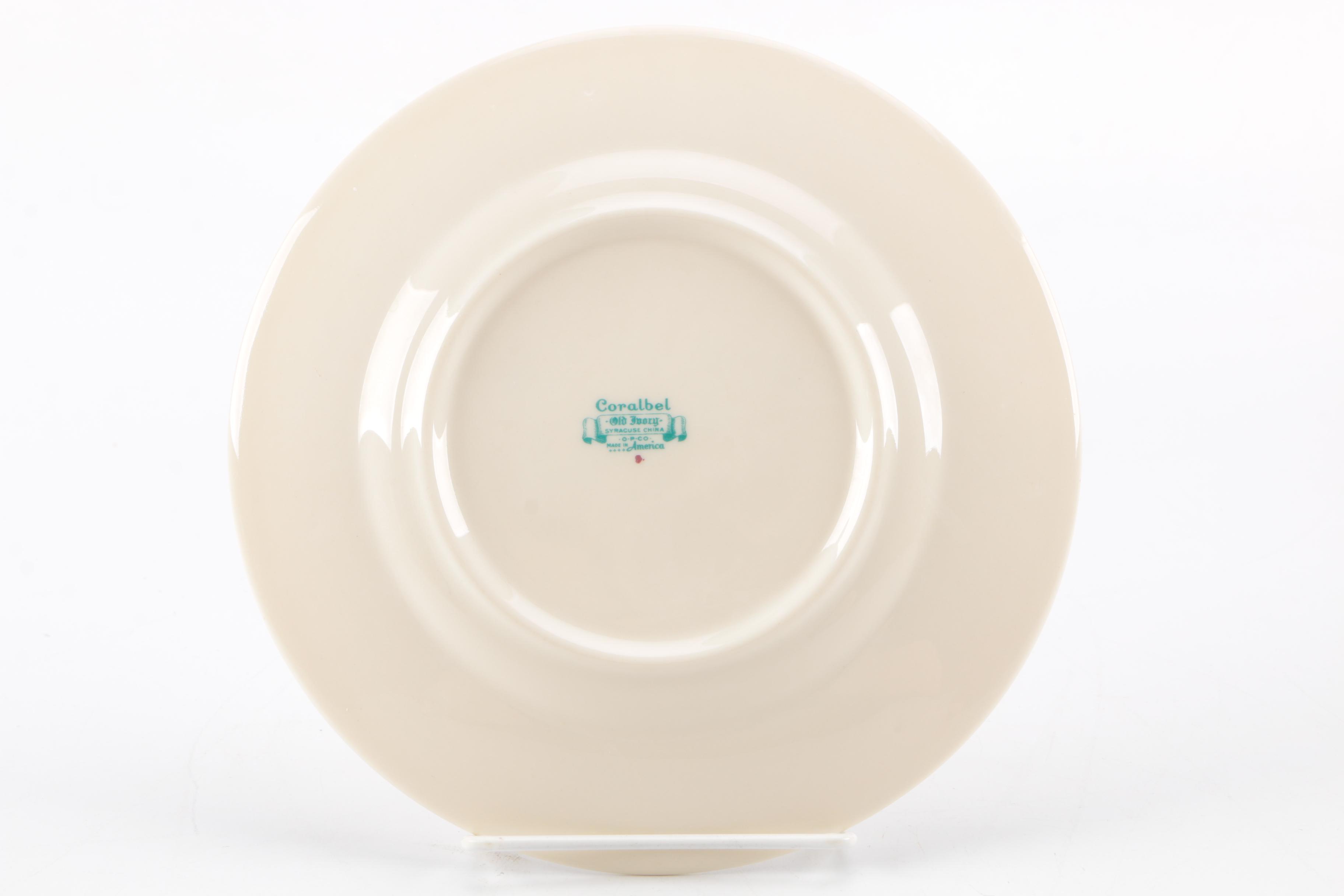 Syracuse "Coralbel" China