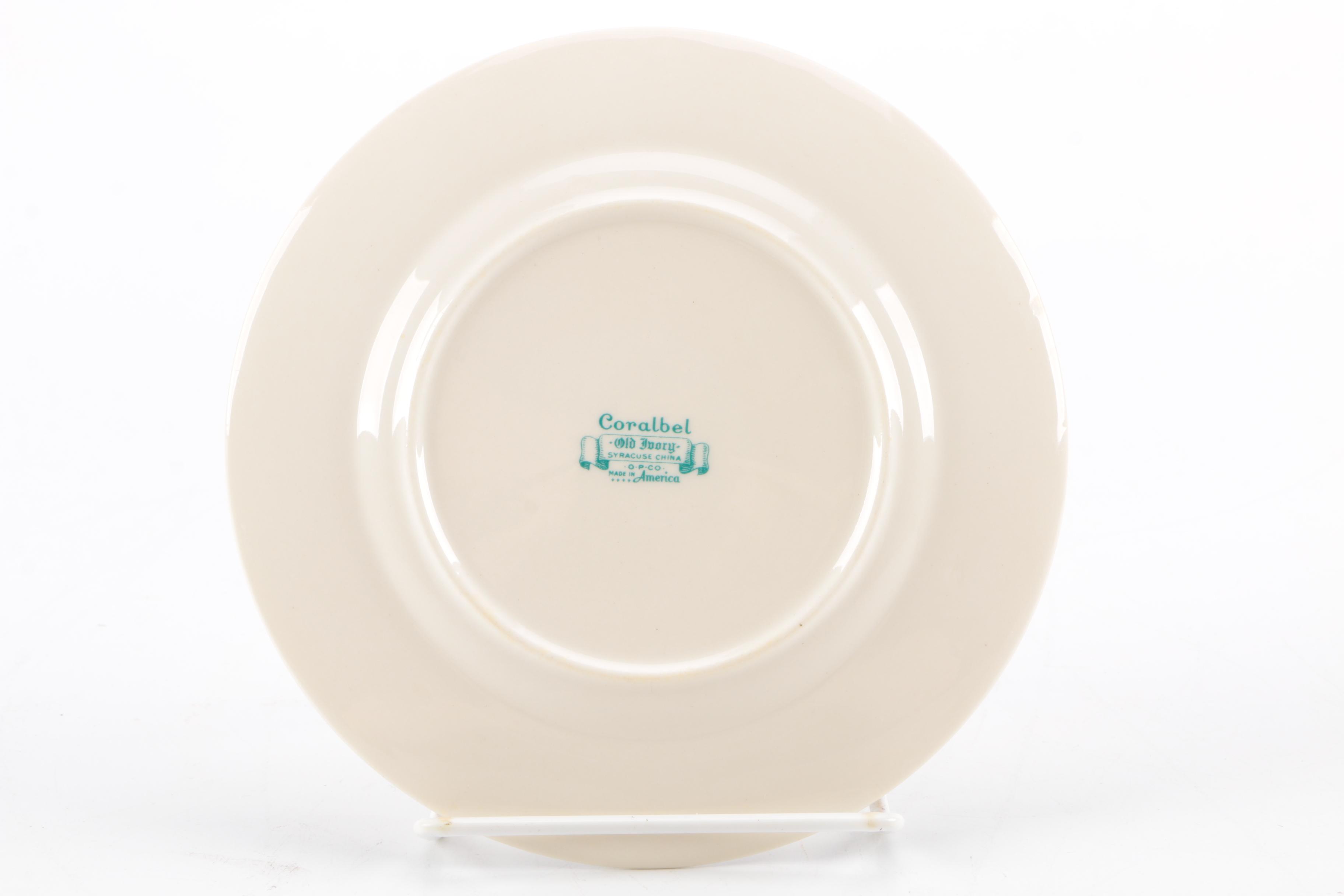 Syracuse "Coralbel" China