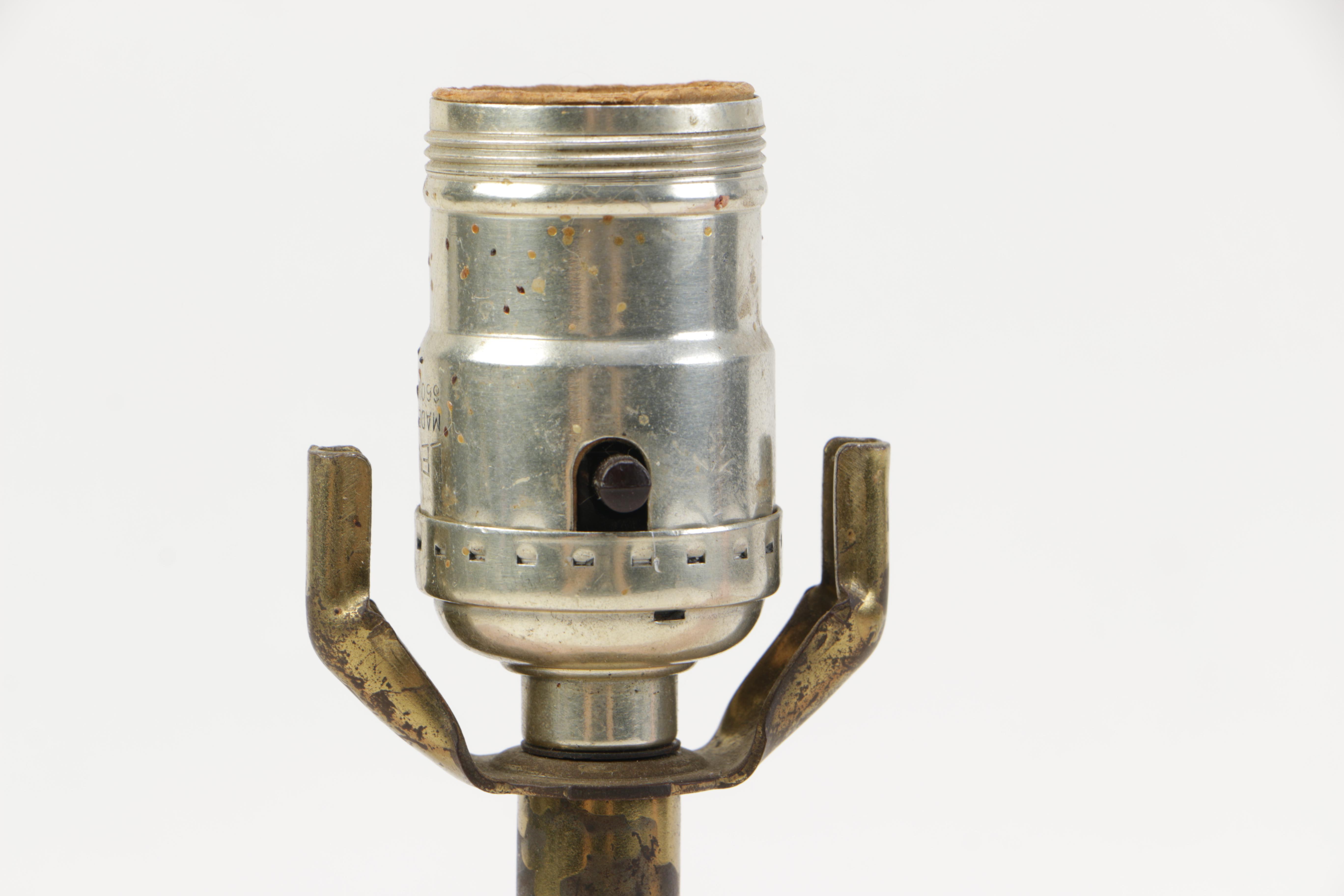 Mid-Century Rose Pink Ceramic Table Lamps