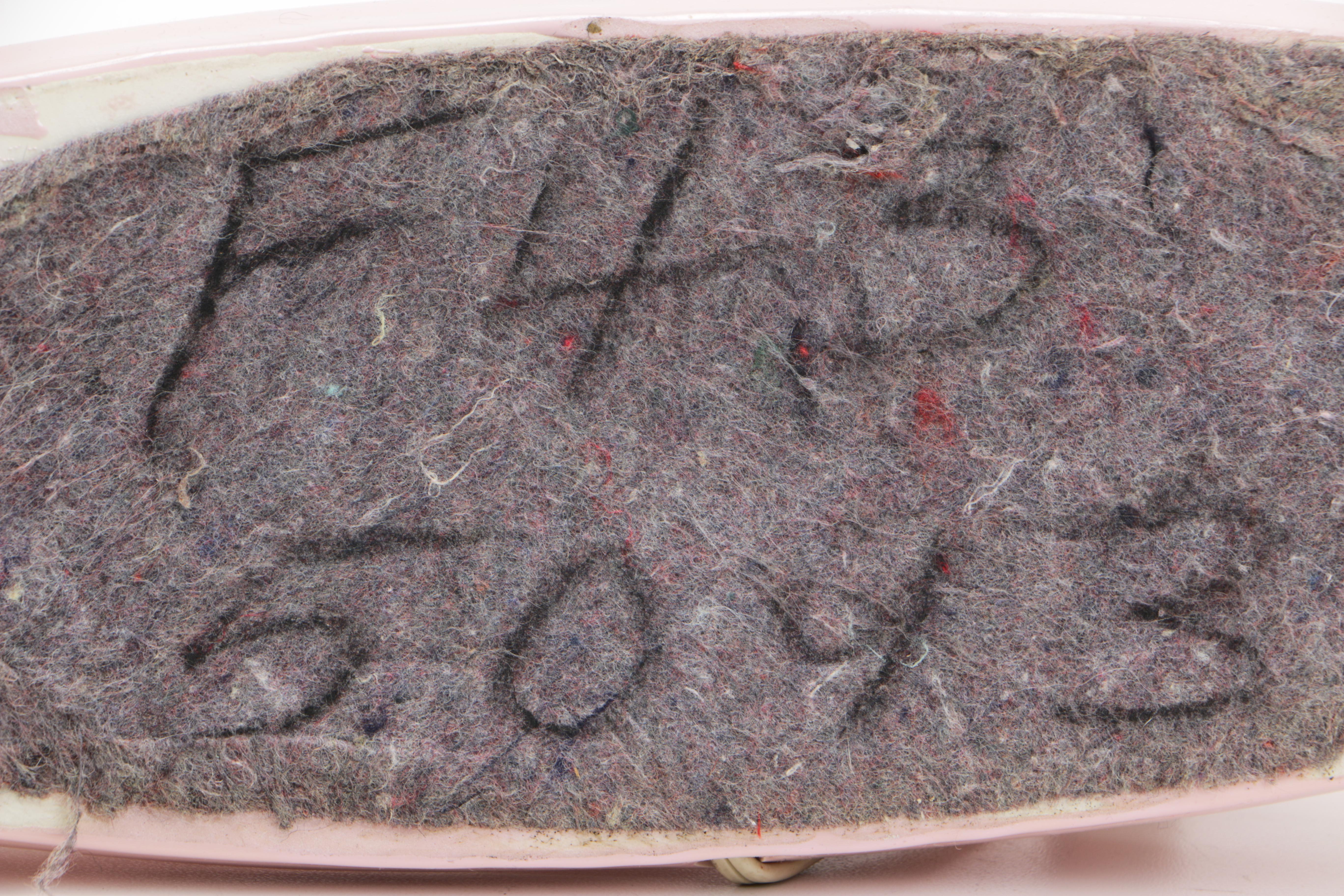 Mid-Century Rose Pink Ceramic Table Lamps