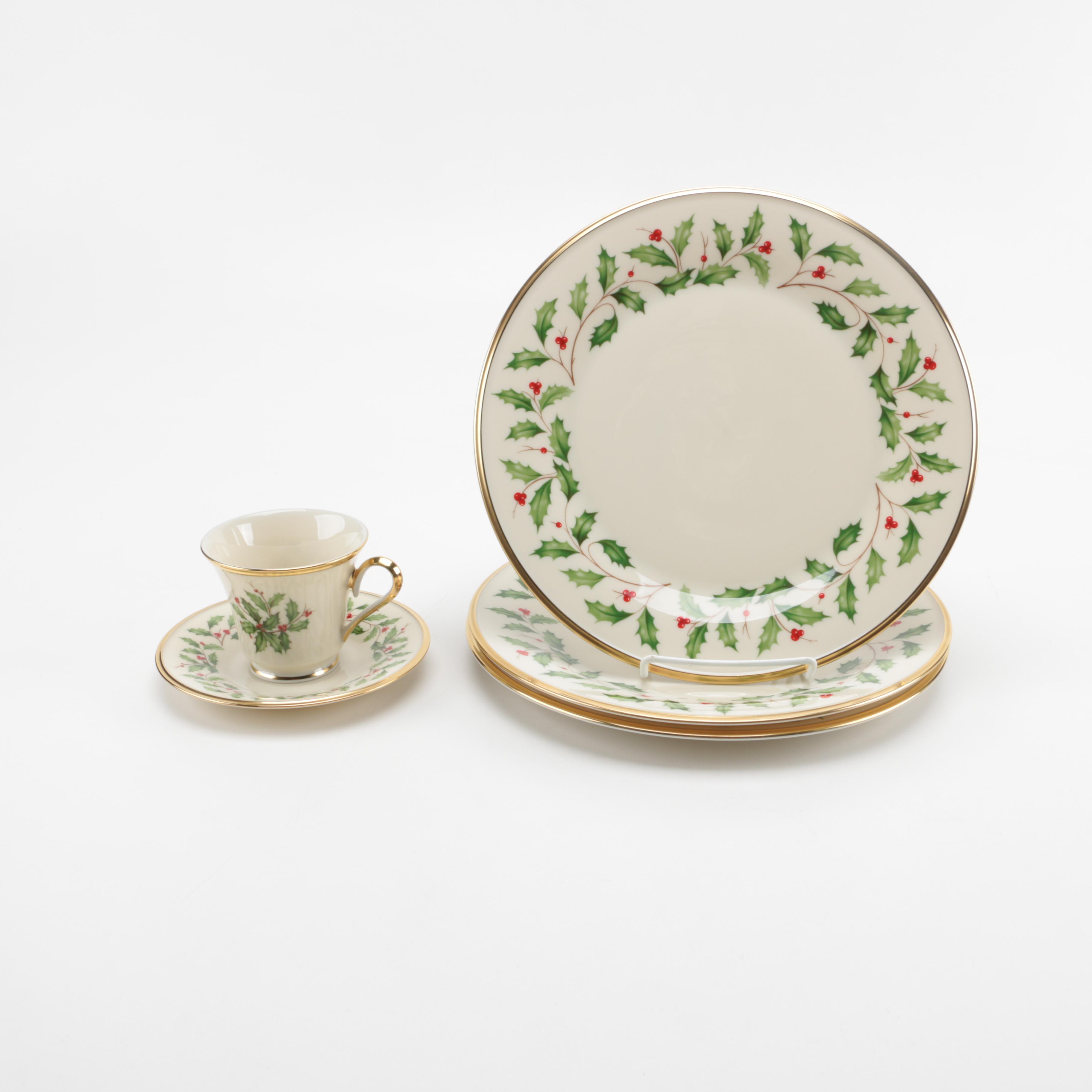 Lenox "Holiday" Tableware