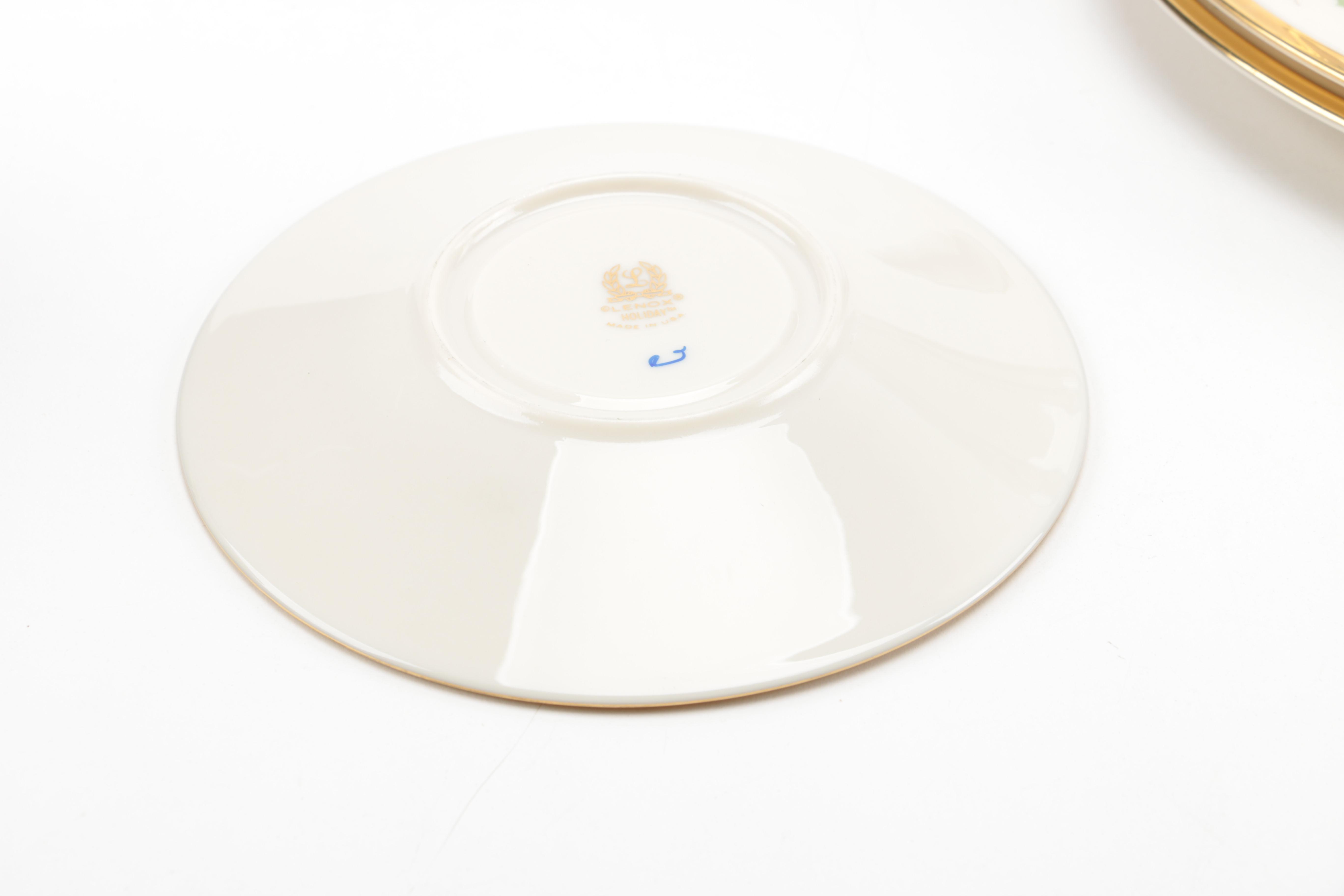 Lenox "Holiday" Tableware