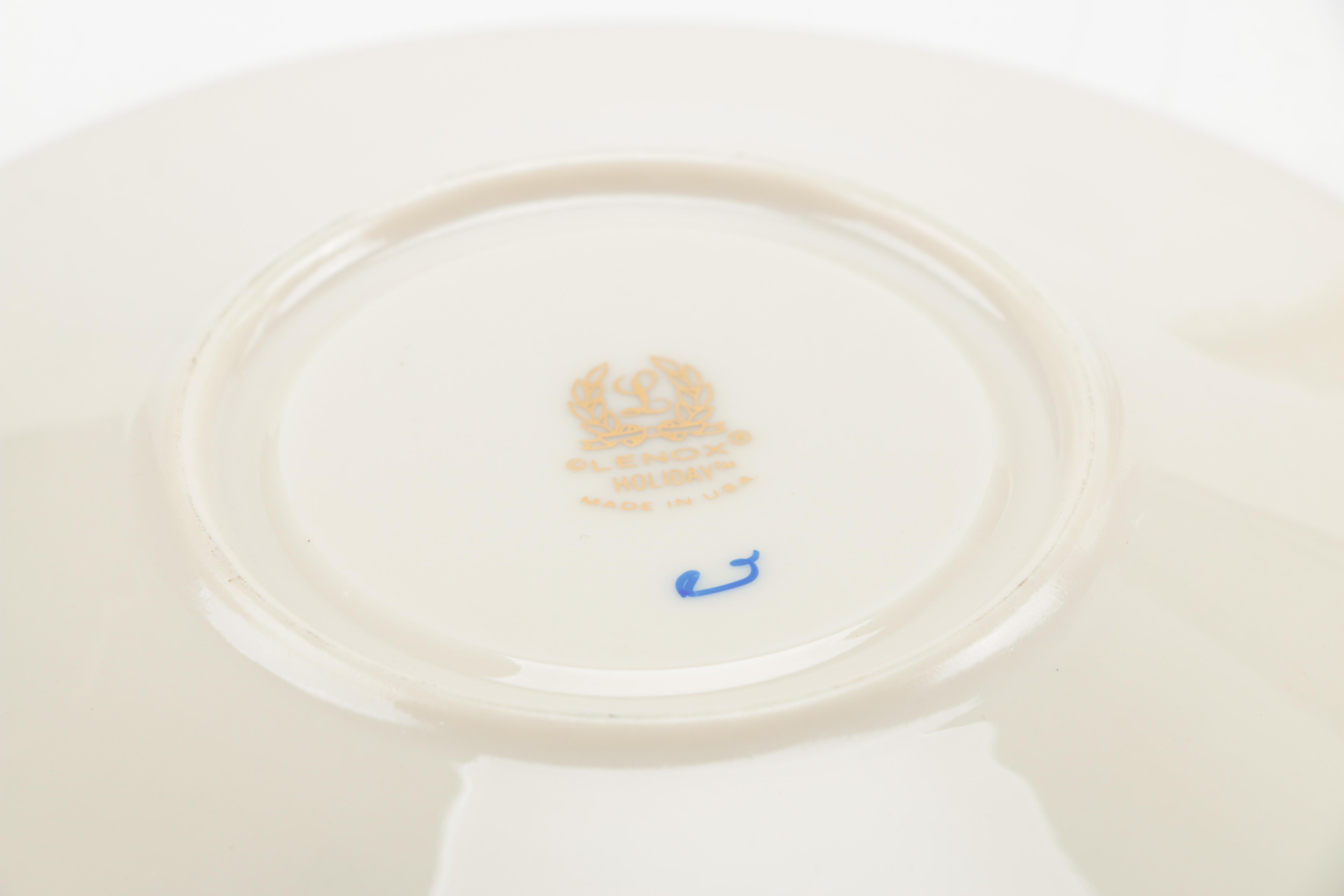 Lenox "Holiday" Tableware