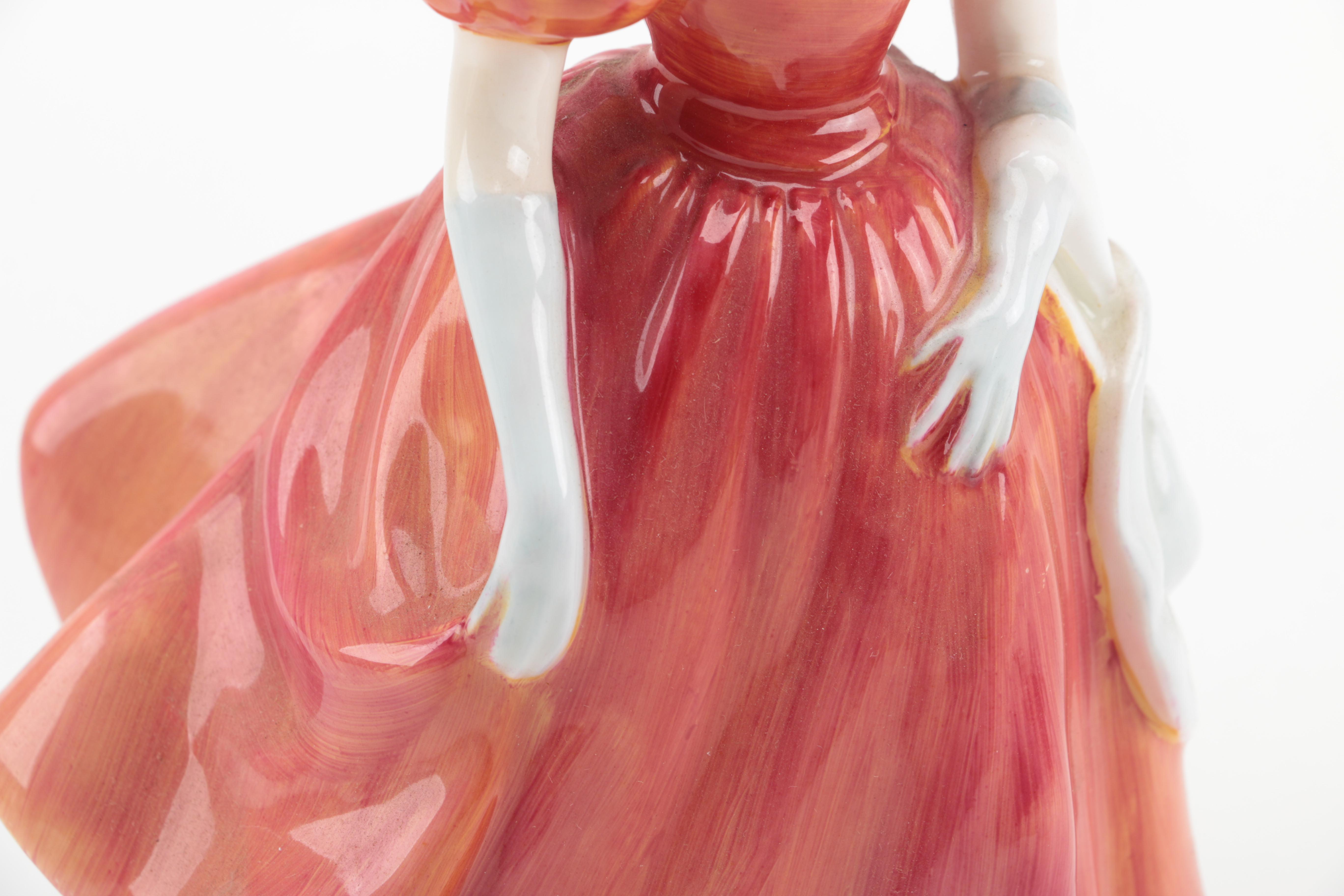 Vintage Royal Doulton "Adrienne" and "Winsome" Figurines