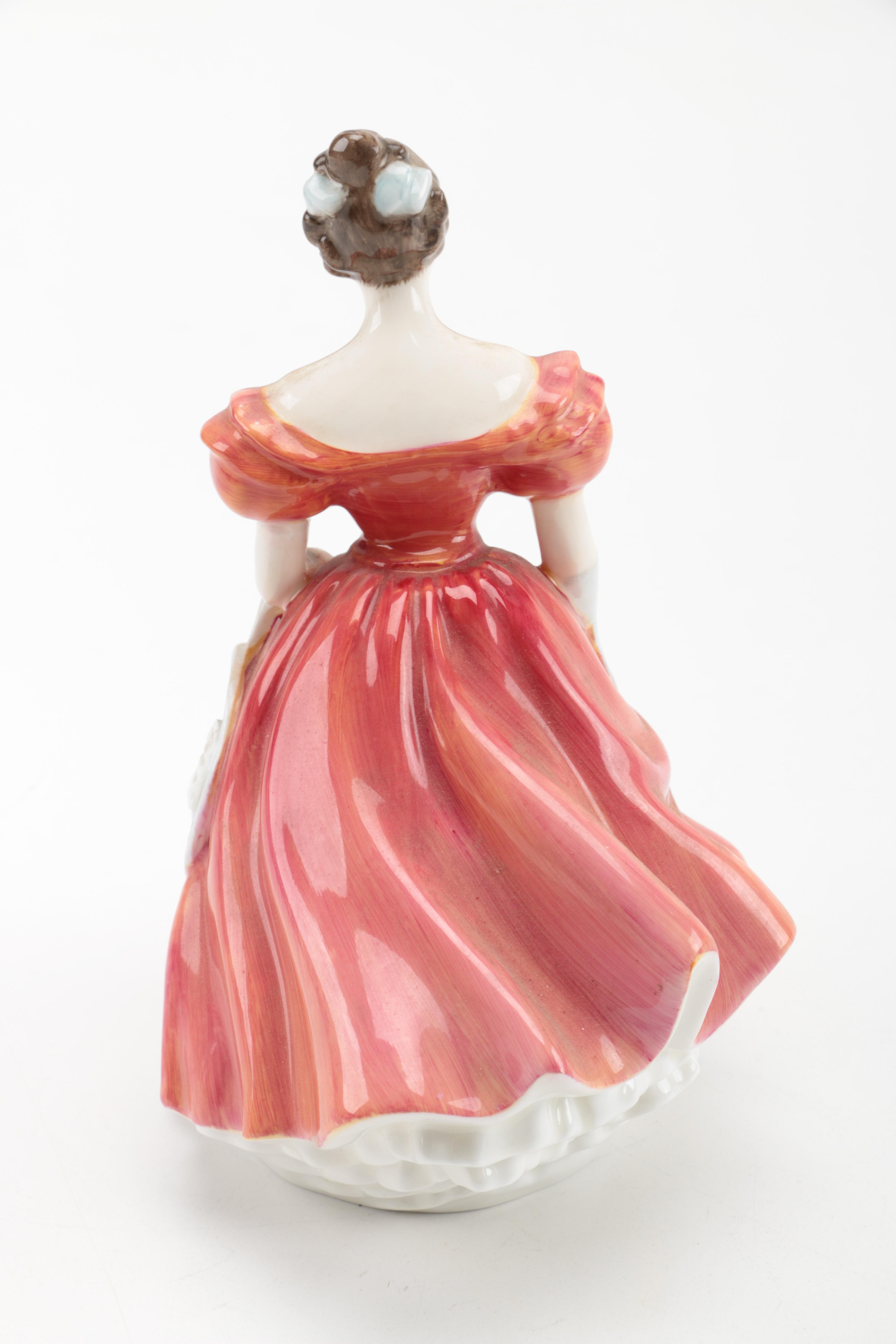 Vintage Royal Doulton "Adrienne" and "Winsome" Figurines