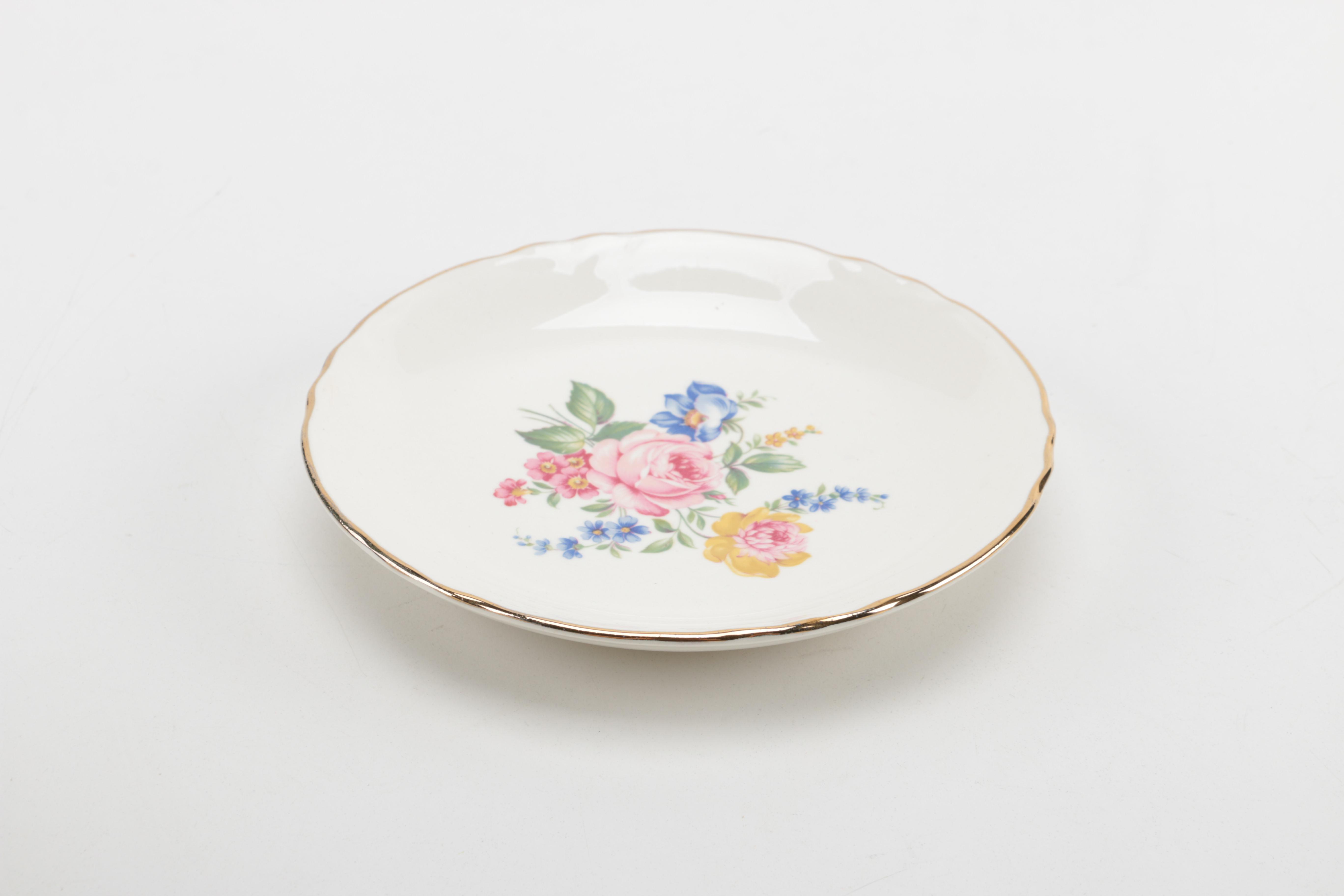 Ceramic Floral Tableware