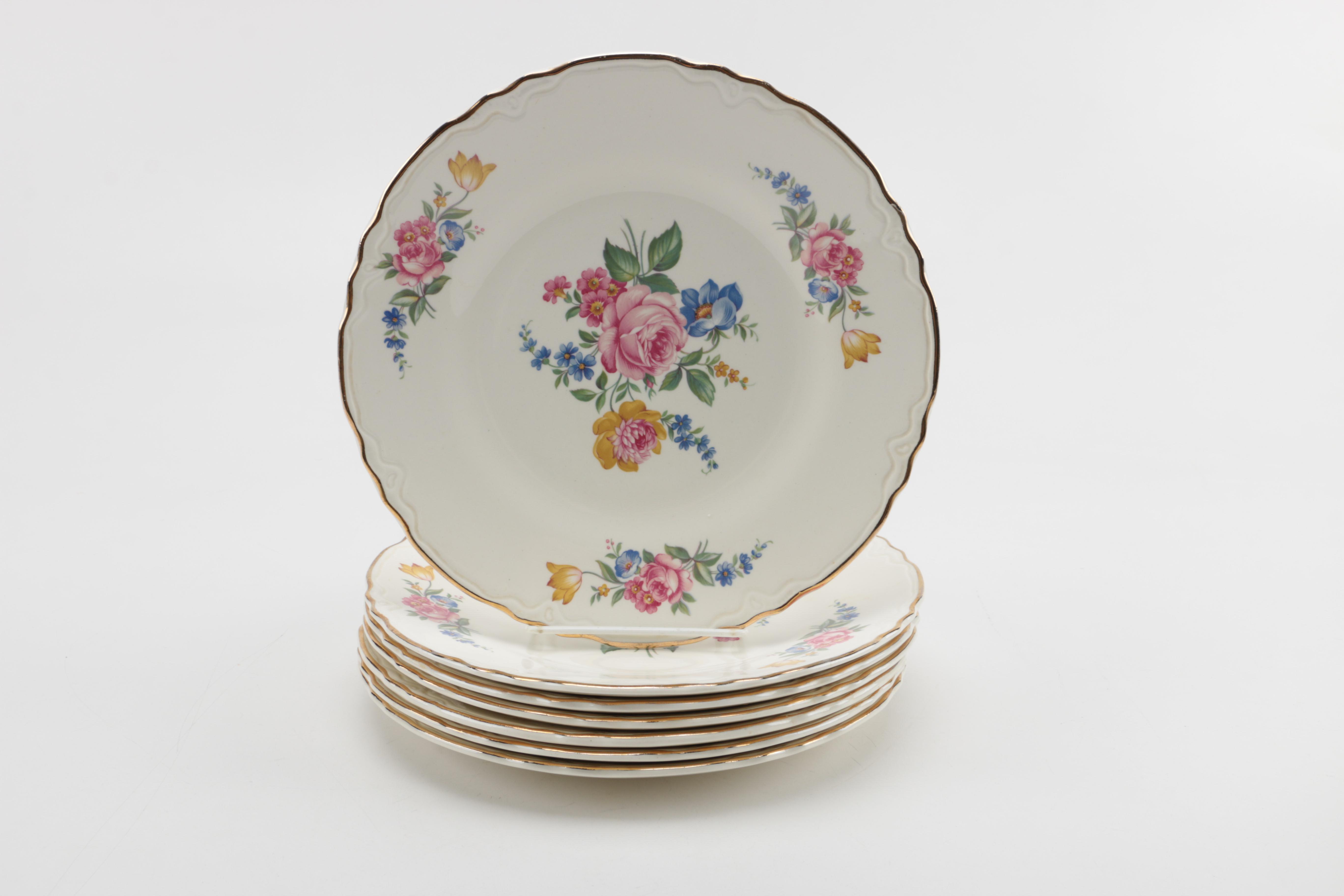 Ceramic Floral Tableware
