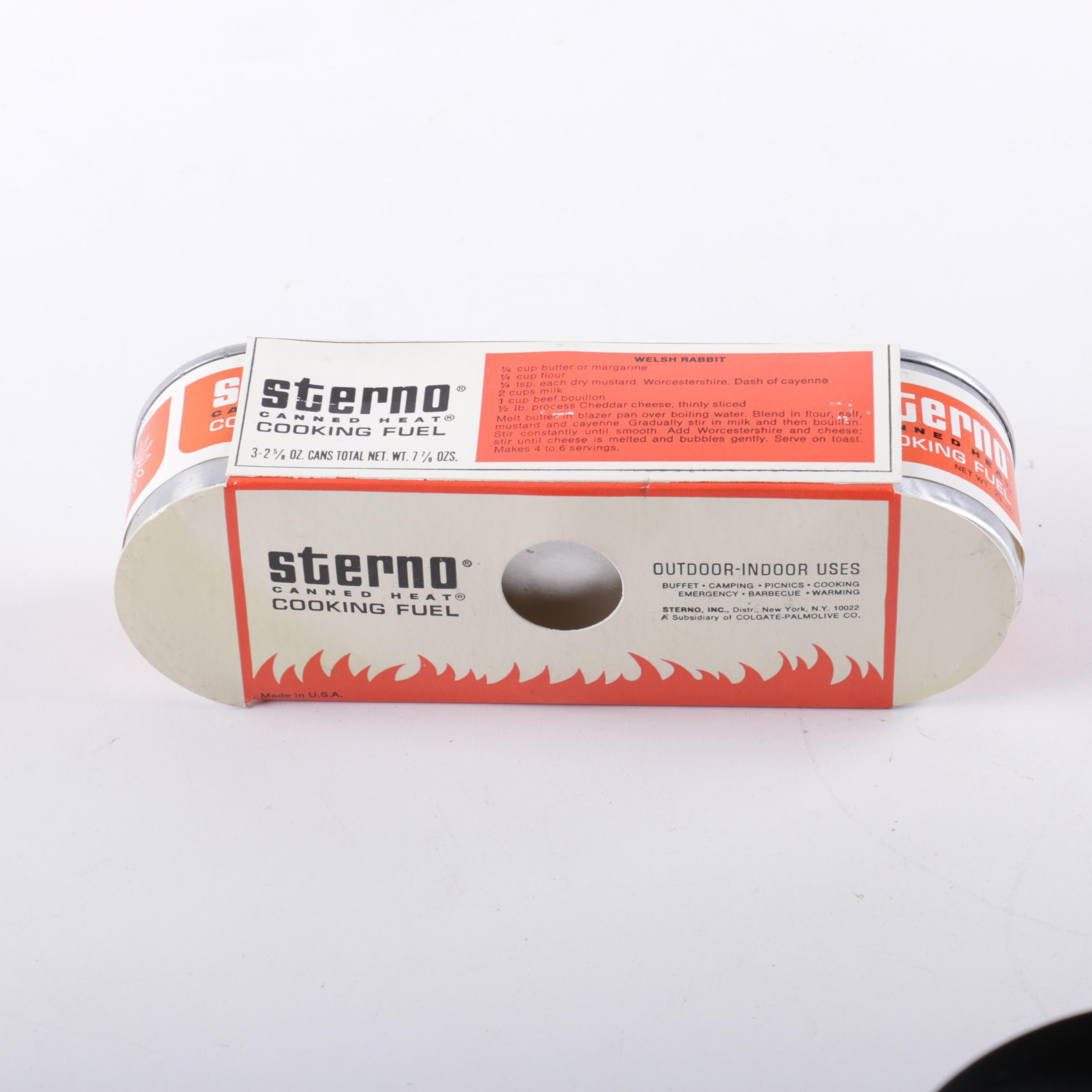 Circa 1970s Gourmet International Stainless Steel Foundue Set