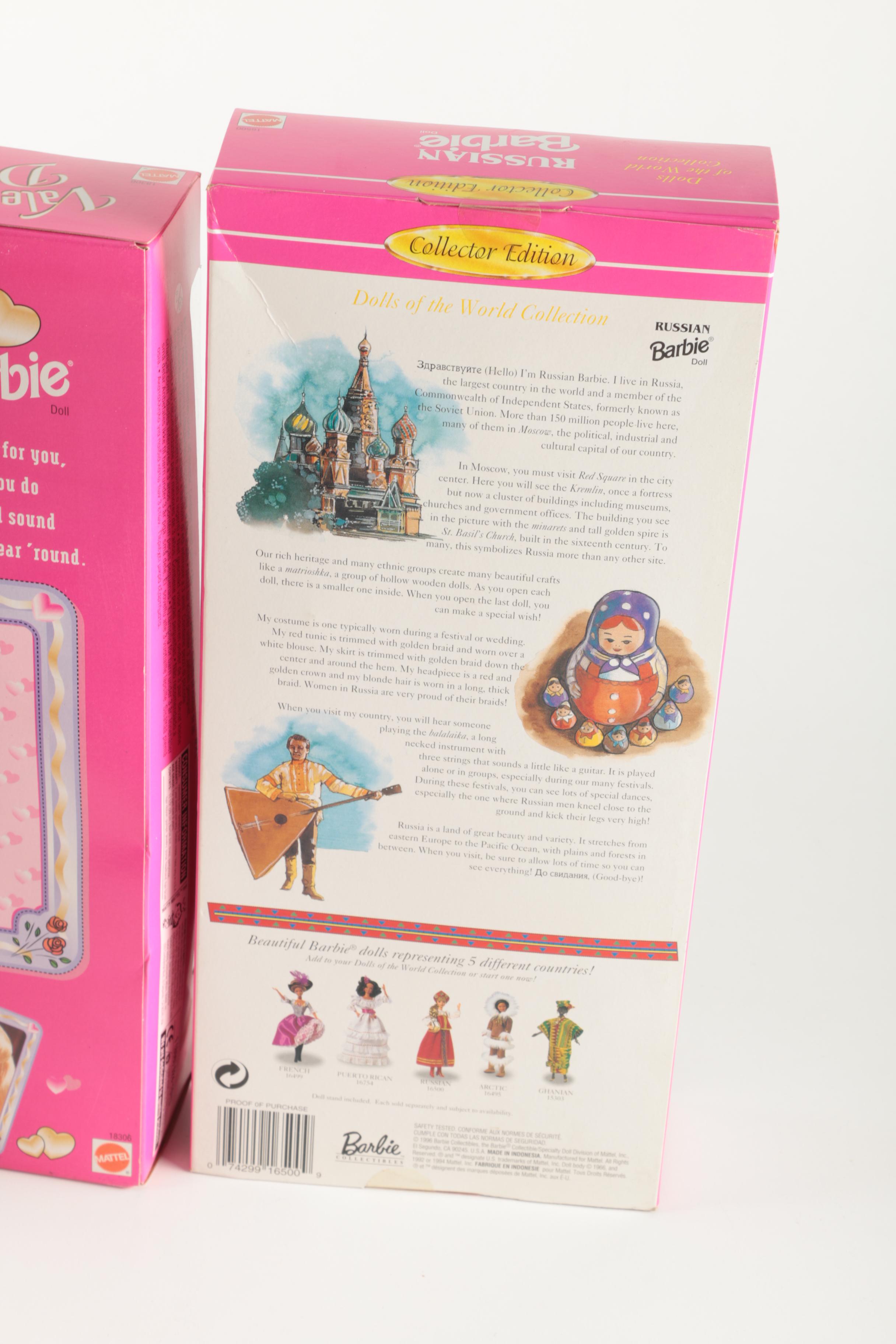 Barbie Dolls in Original Packaging