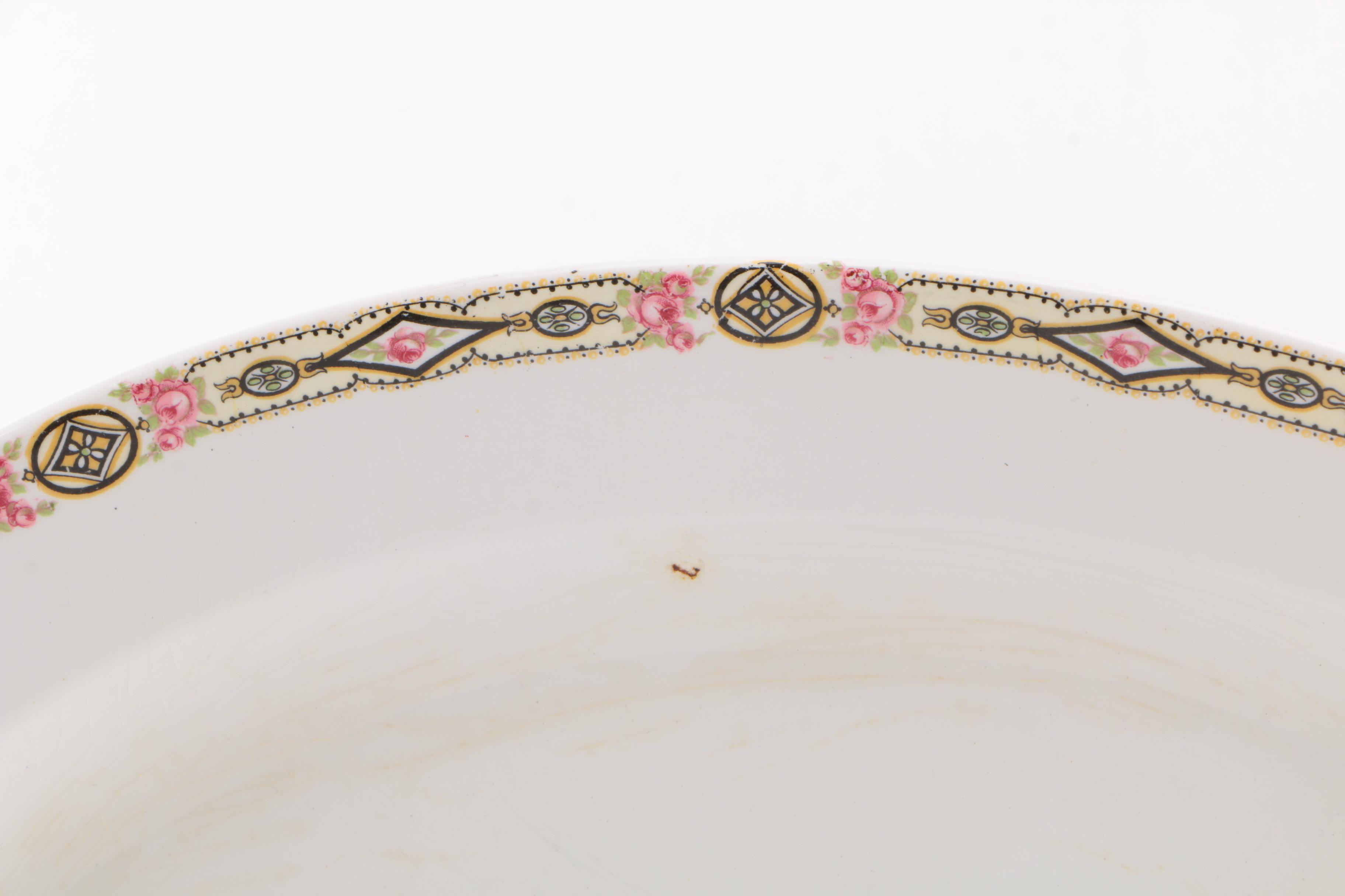 China Serving Platters Including Thompson