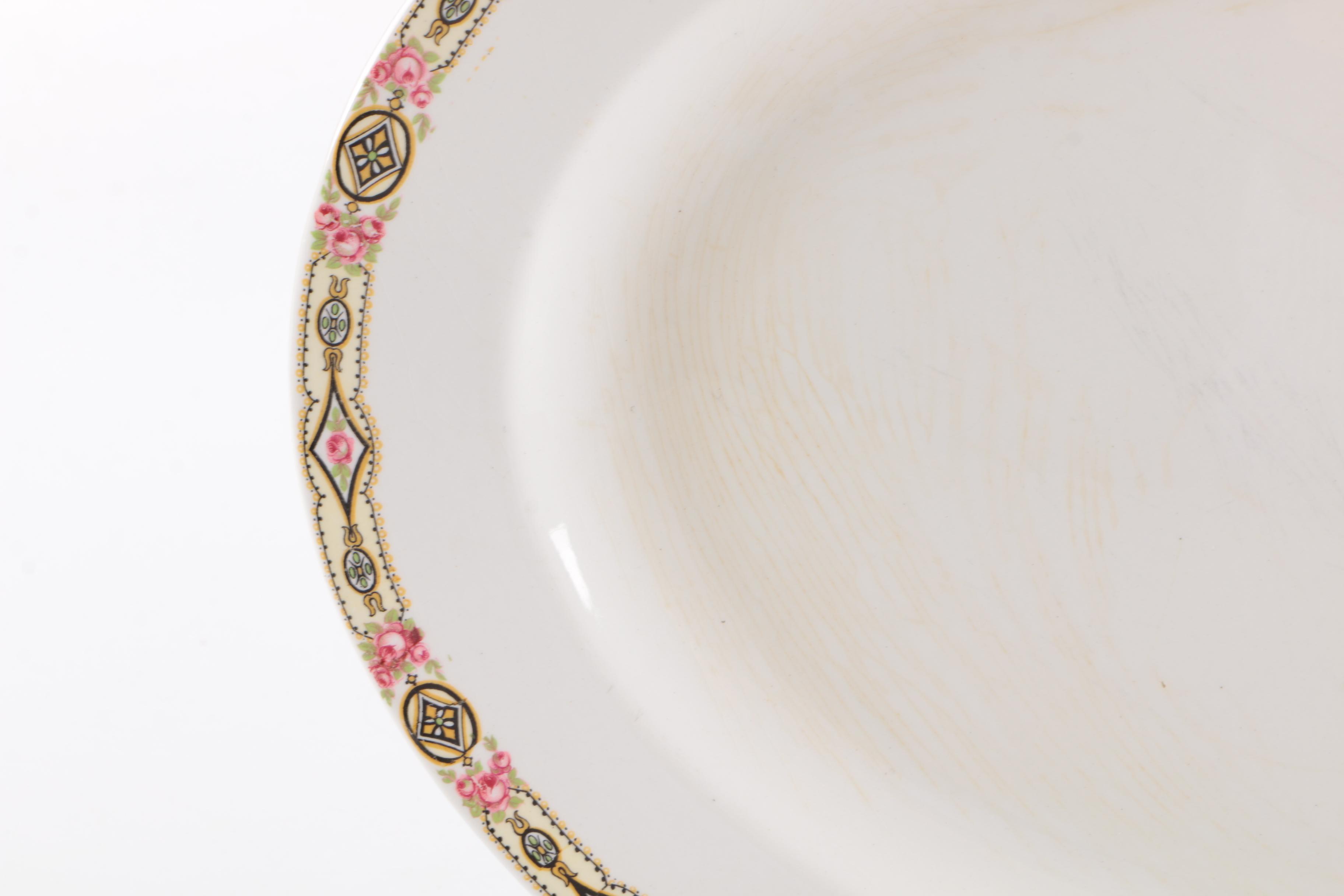 China Serving Platters Including Thompson