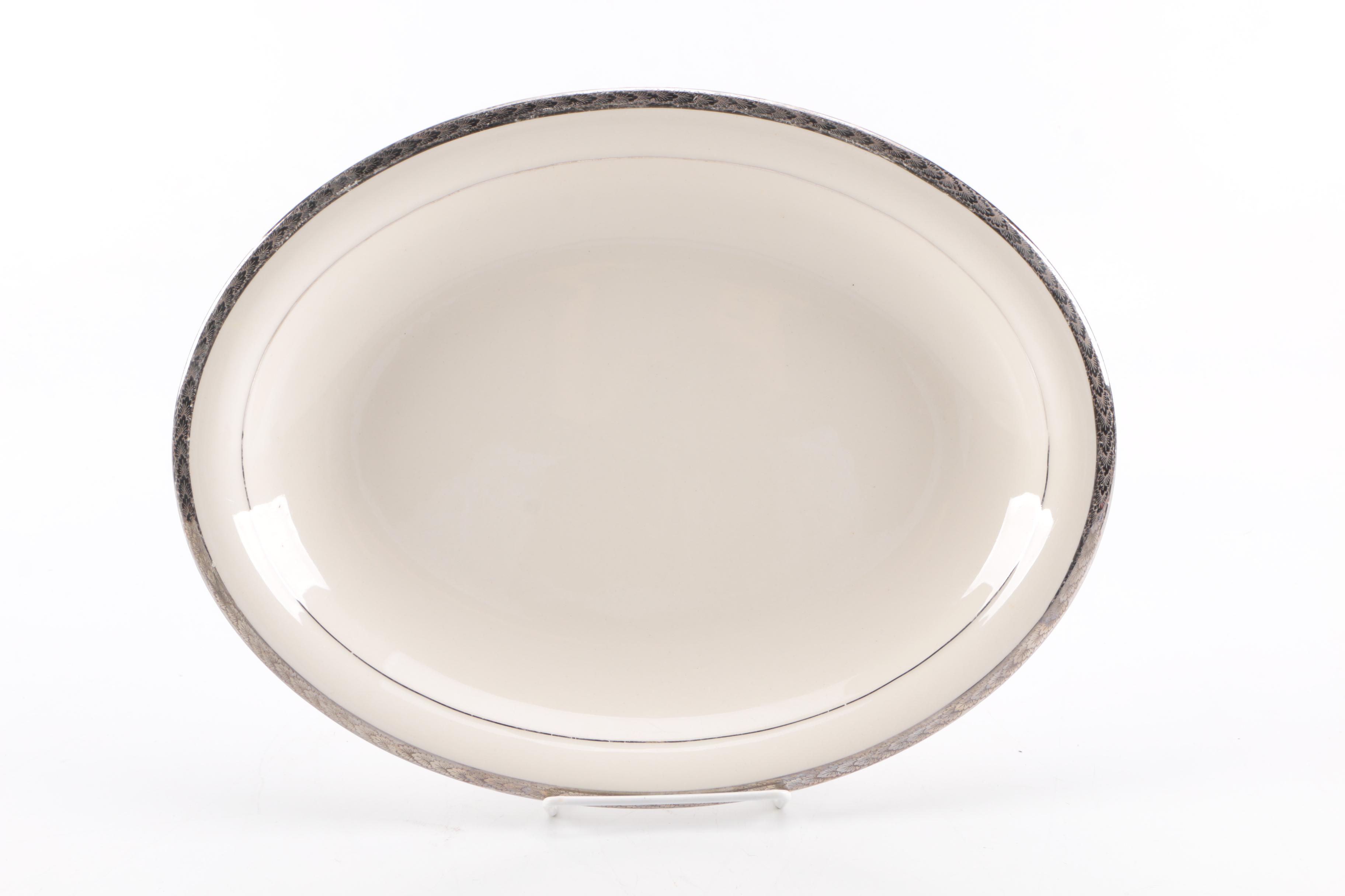 China Serving Platters Including Thompson