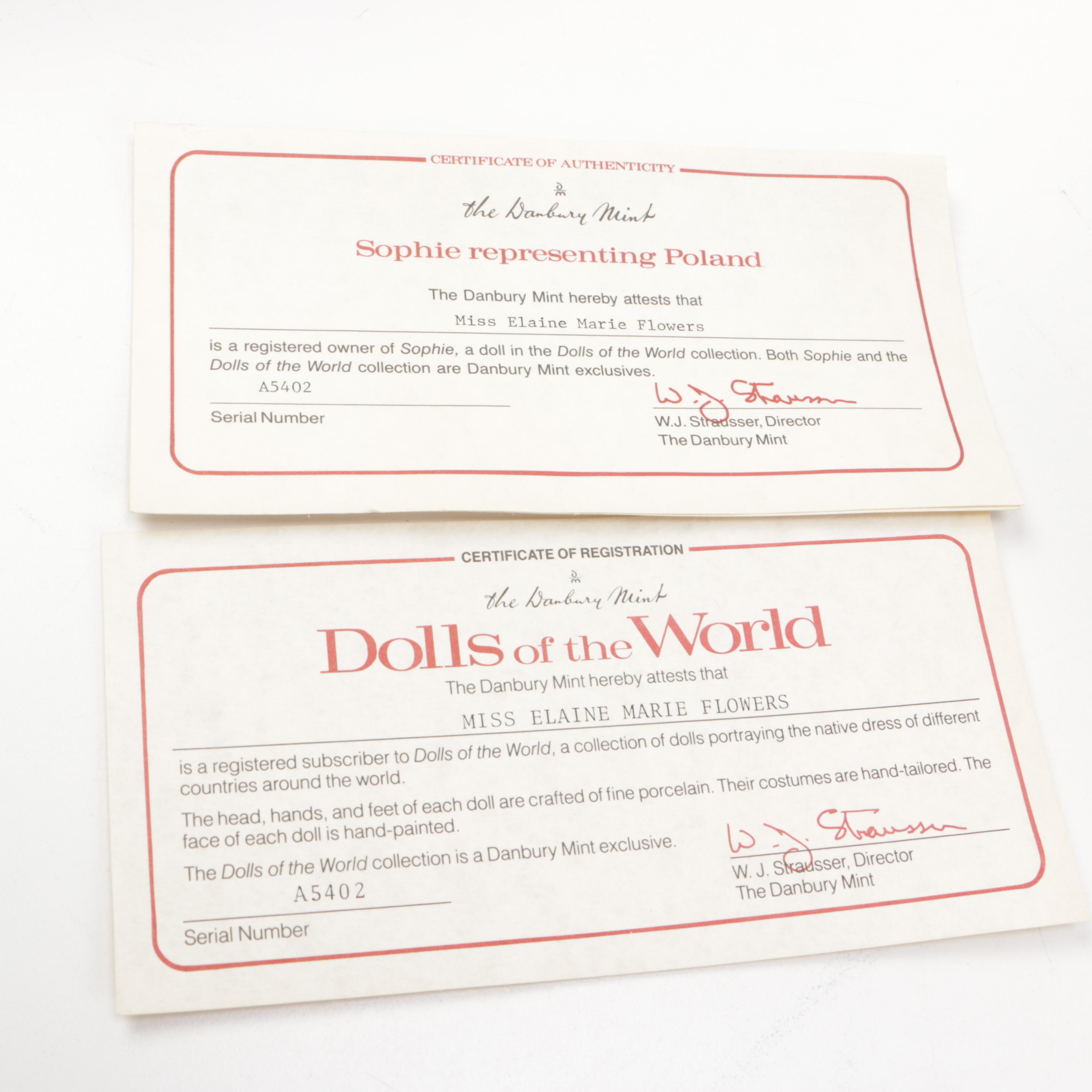 Danbury Mint Dolls of the World