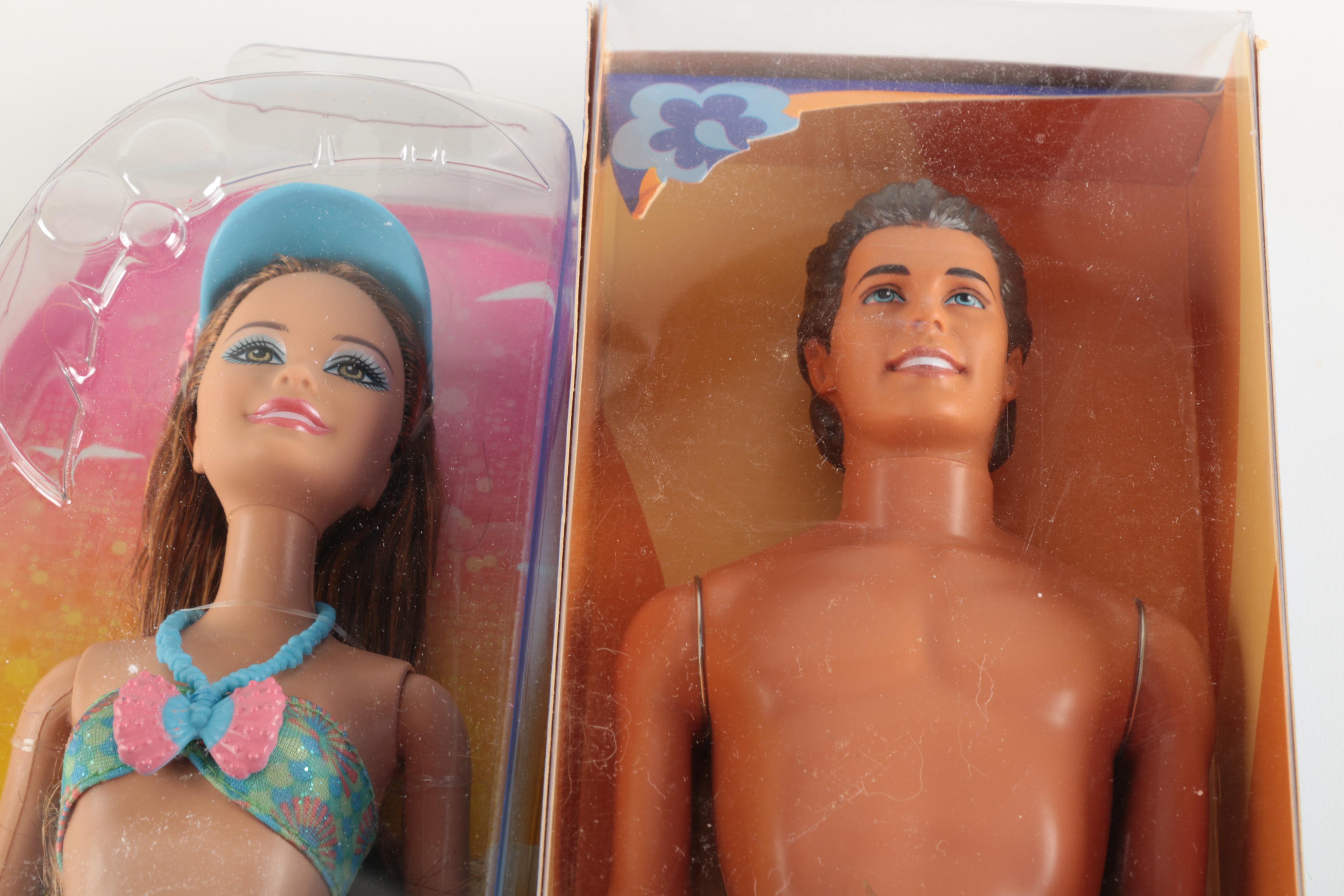 Barbie Dolls and Others in Original Packaging