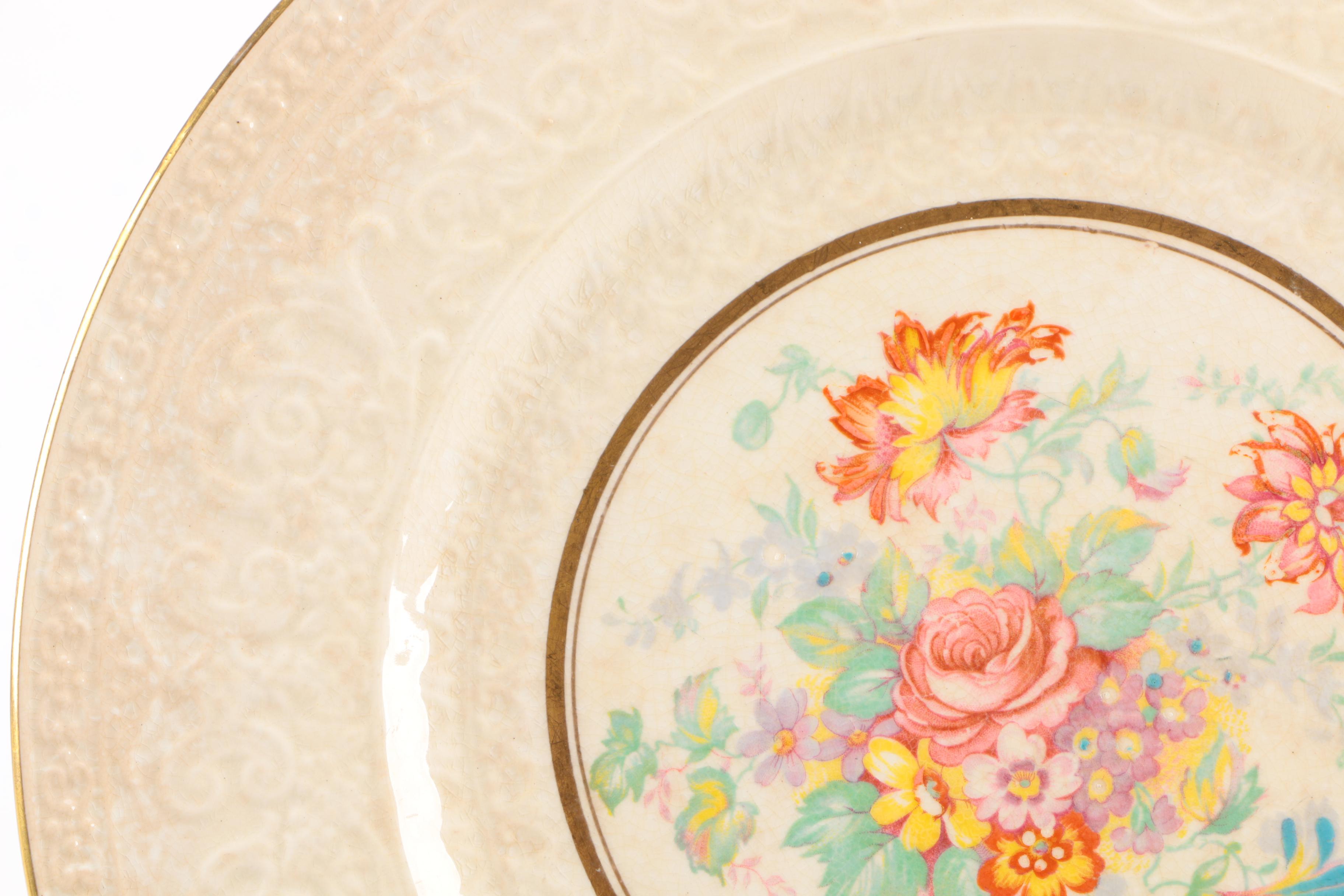 Decorative Porcelain and China Plate Collection Featuring Wedgwood and Knowles