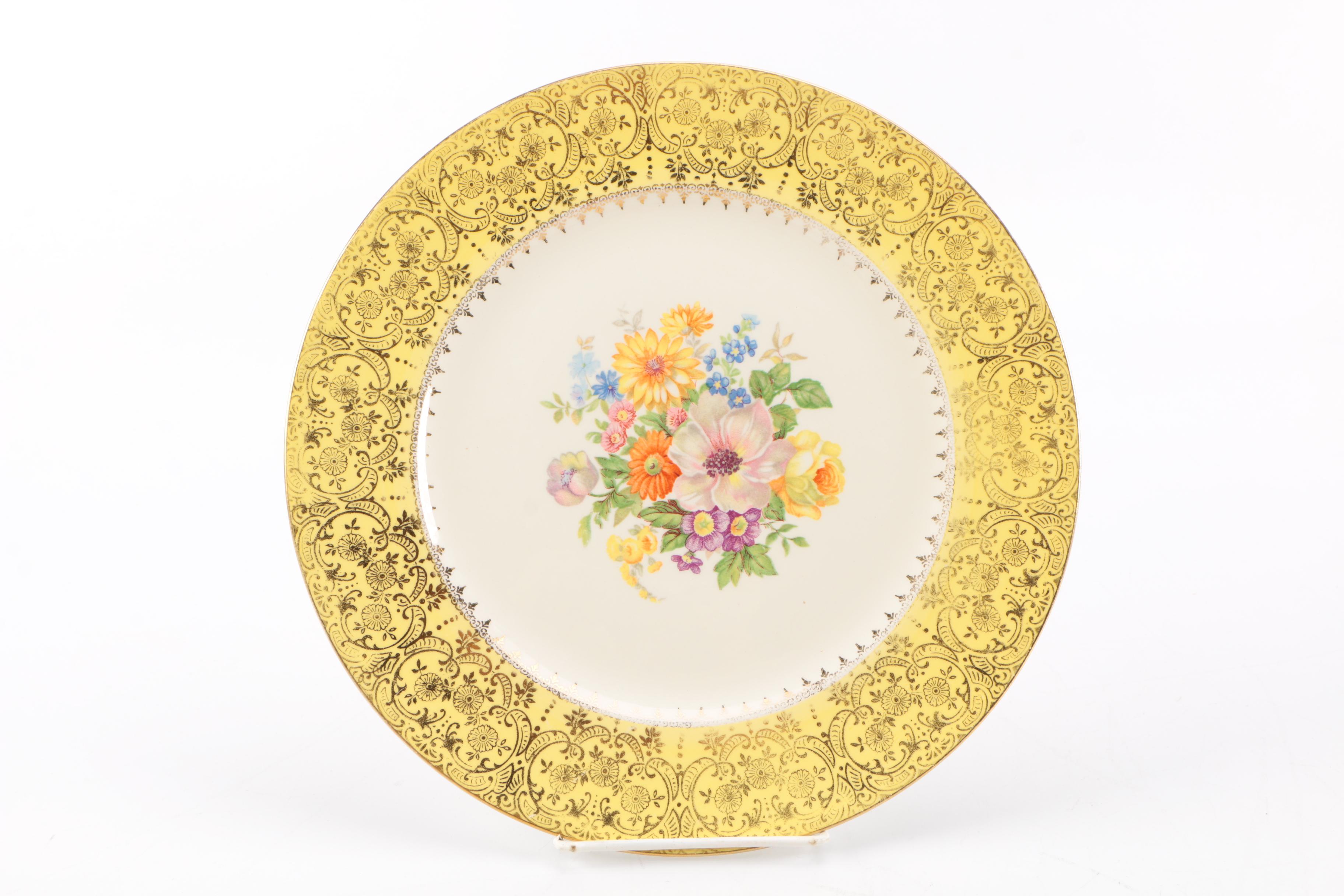 Decorative Porcelain and China Plate Collection Featuring Wedgwood and Knowles