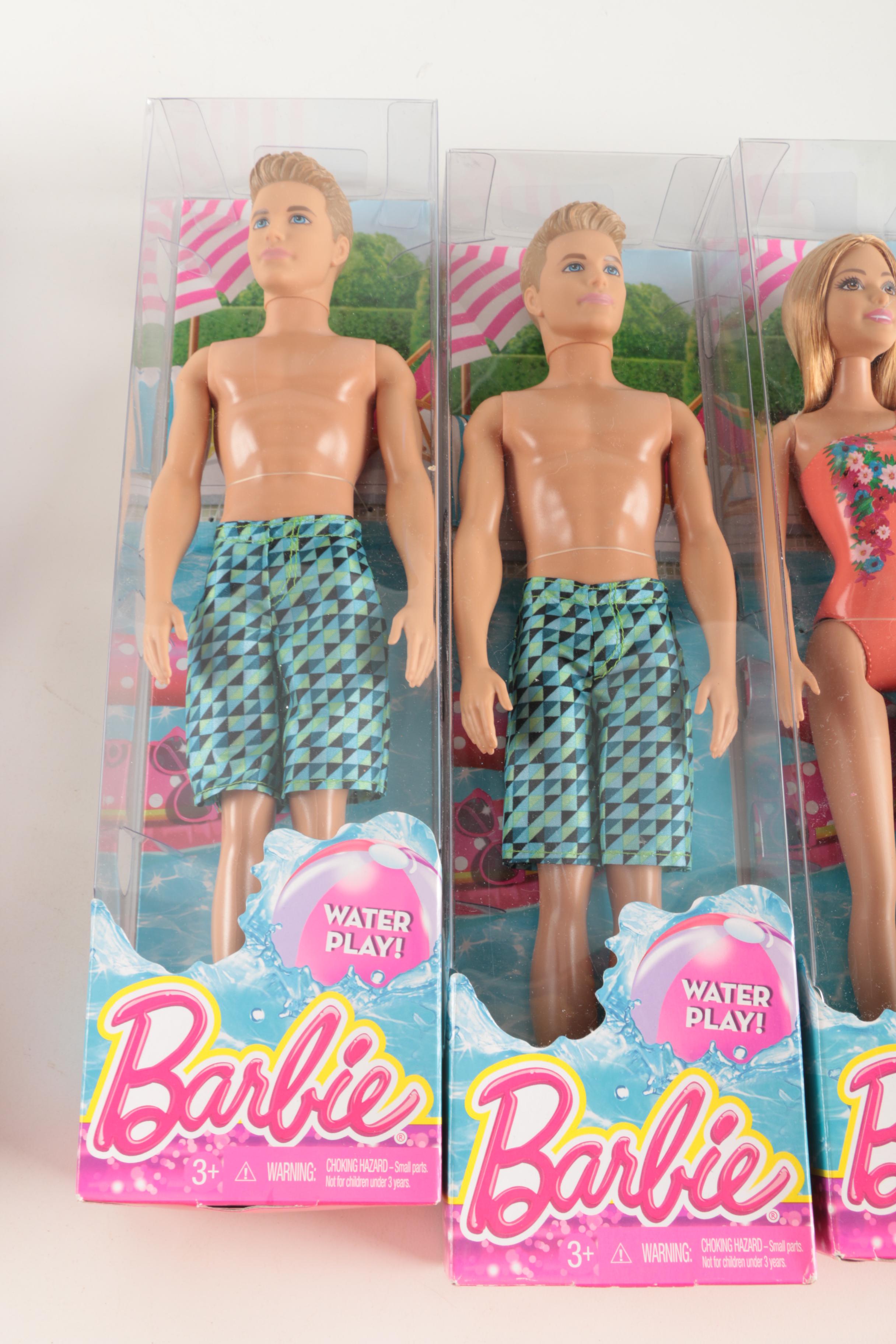 Barbie Dolls and Others in Original Packaging