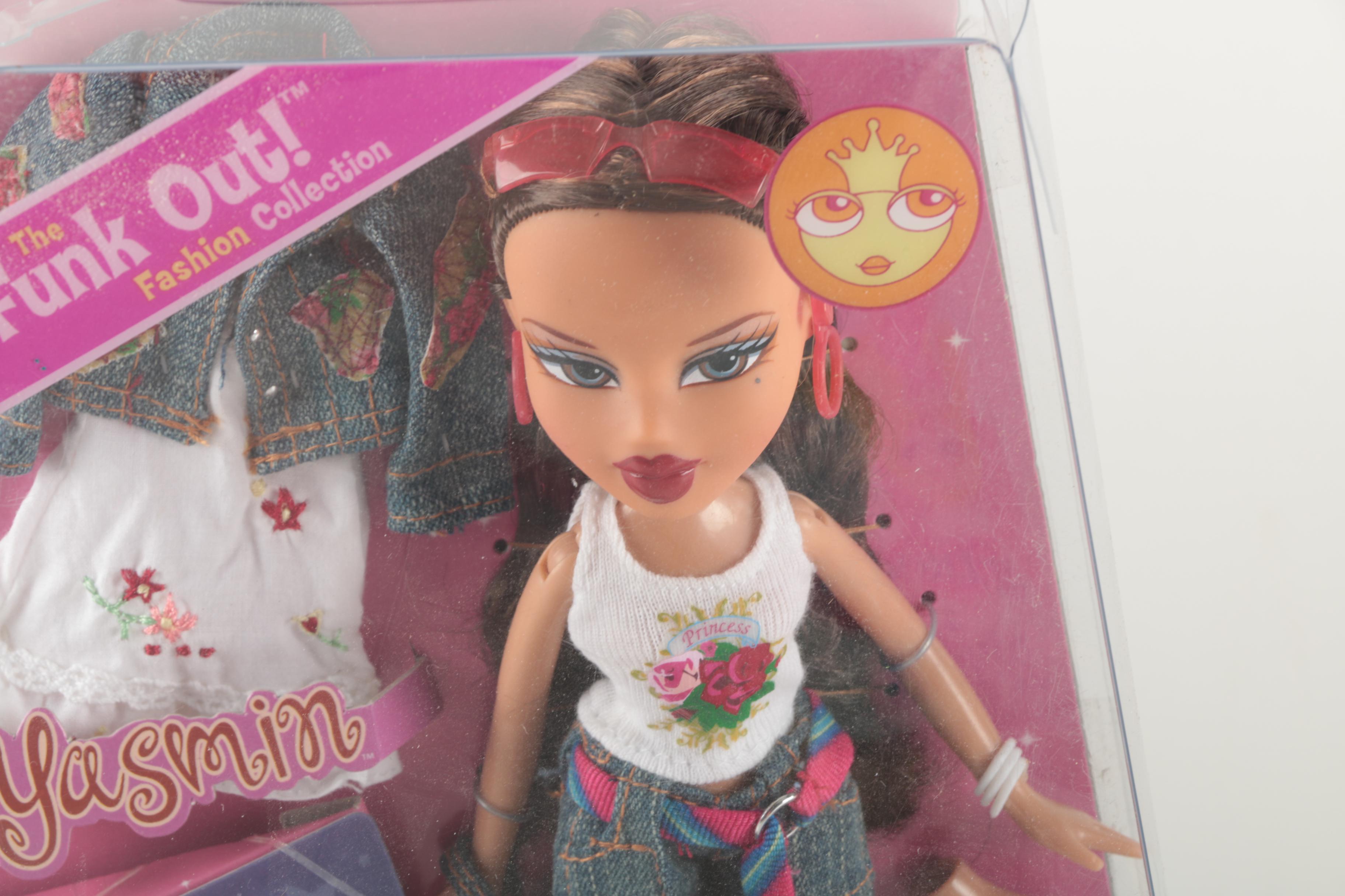 Grouping of Bratz Dolls and Accessories
