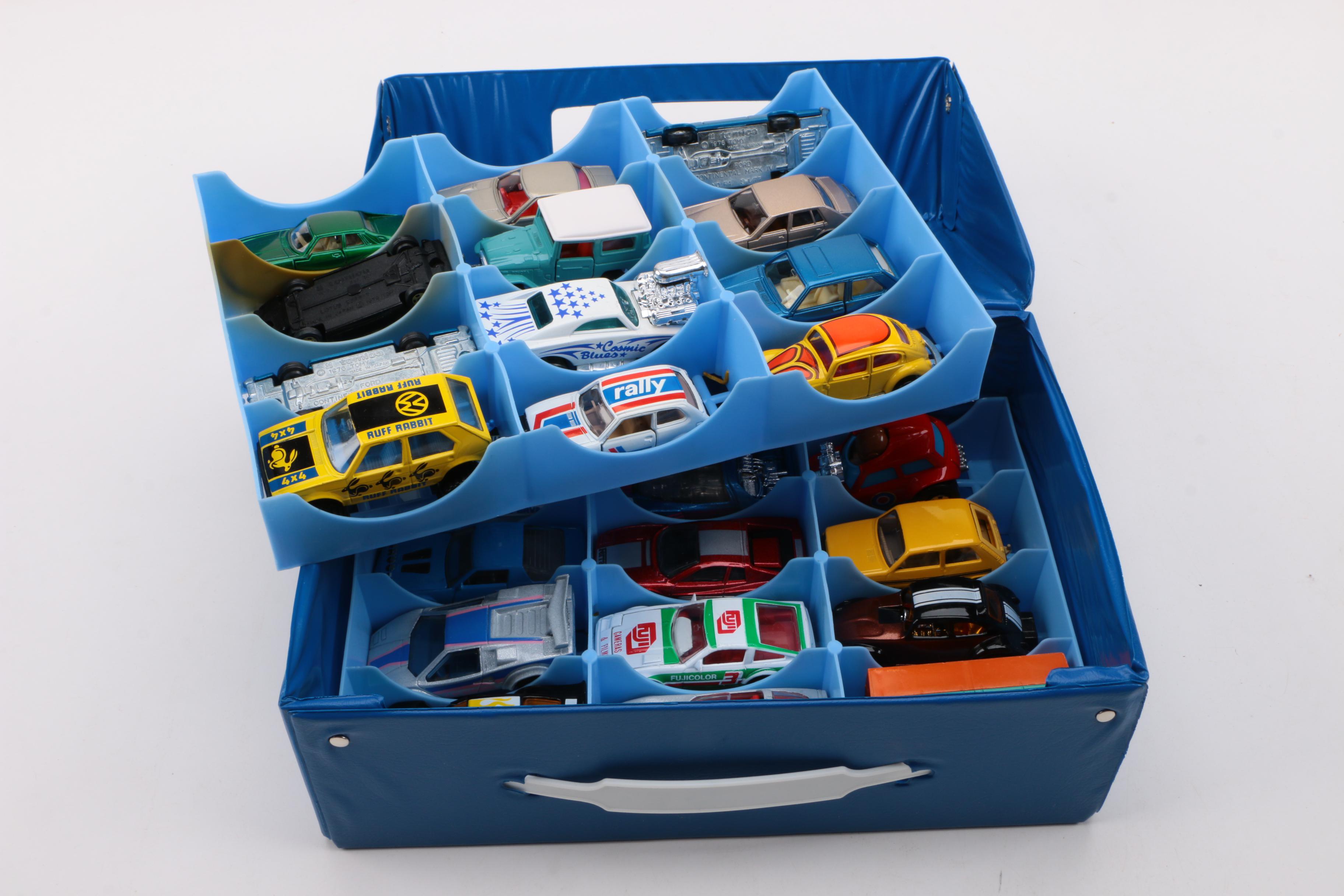 Collection of Matchbox and Tomica Cars